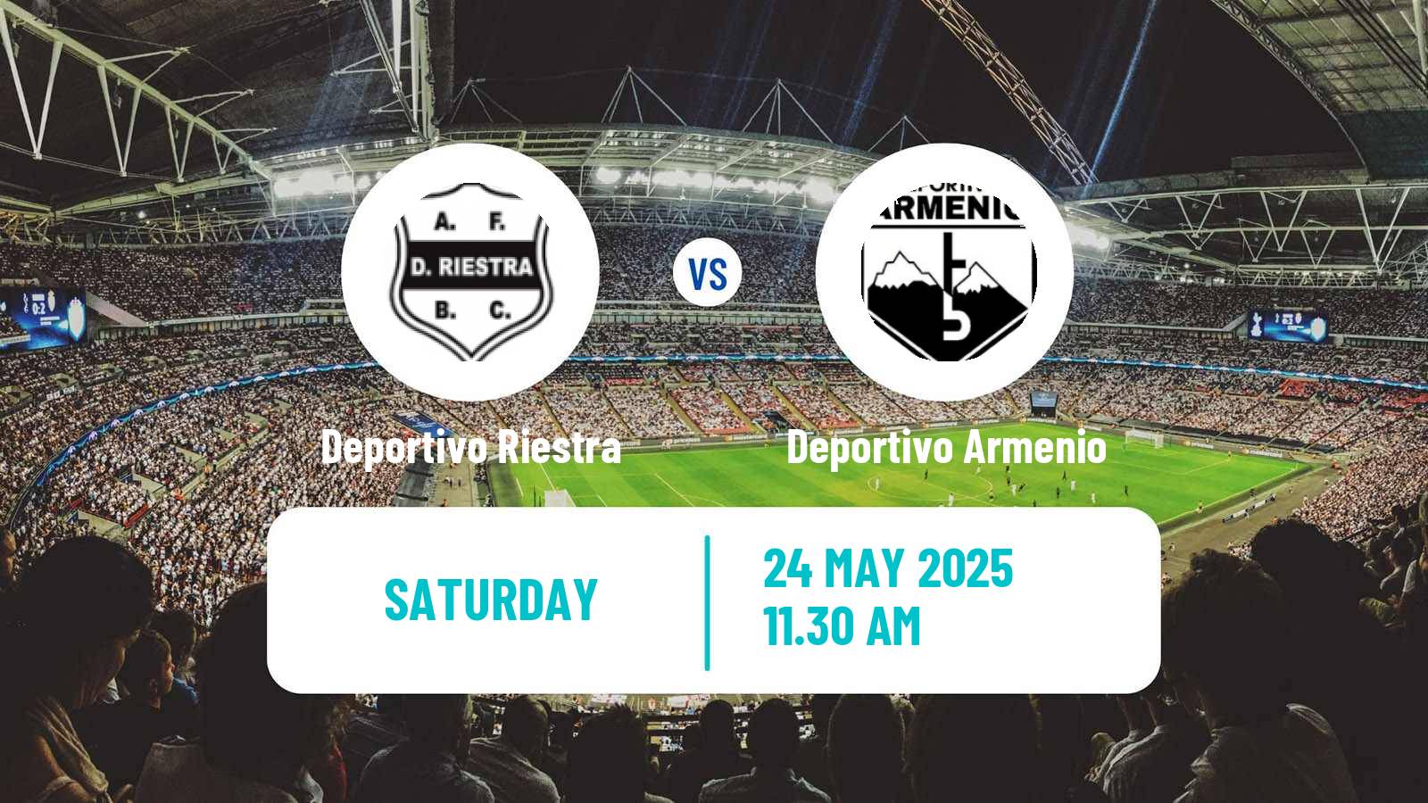 Soccer Copa Argentina Deportivo Riestra - Deportivo Armenio