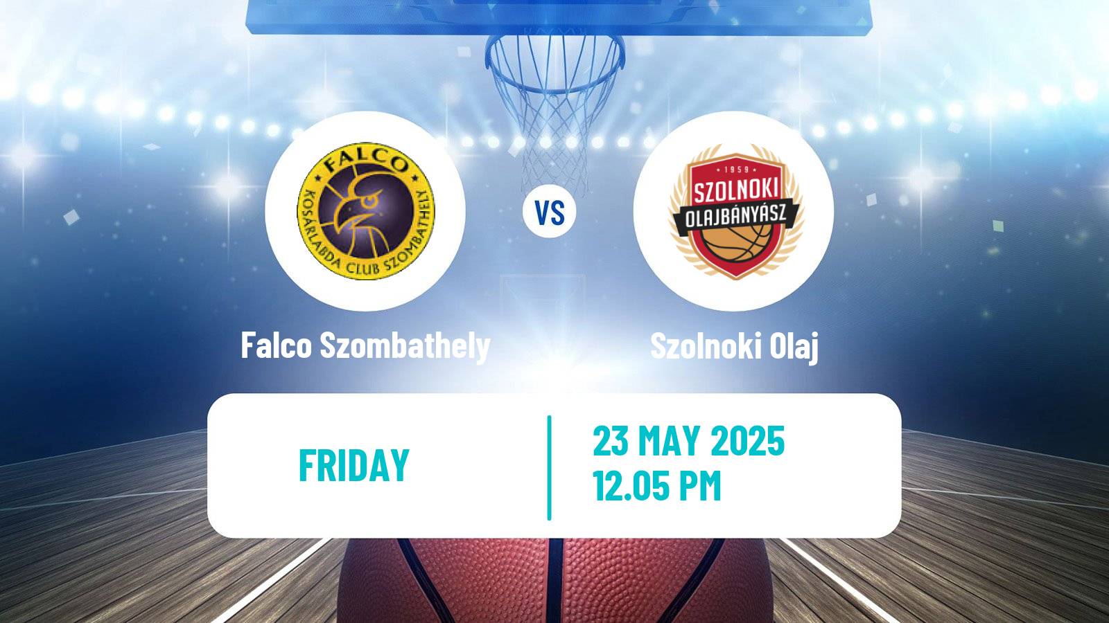 Basketball Hungarian NB I Basketball Falco Szombathely - Szolnoki Olaj