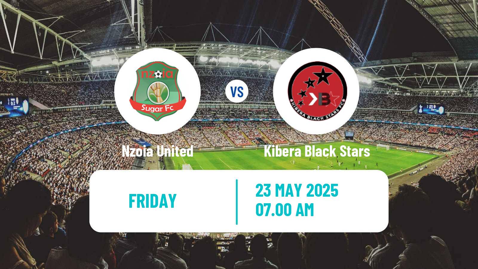 Soccer Kenyan Super League Nzoia United - Kibera Black Stars