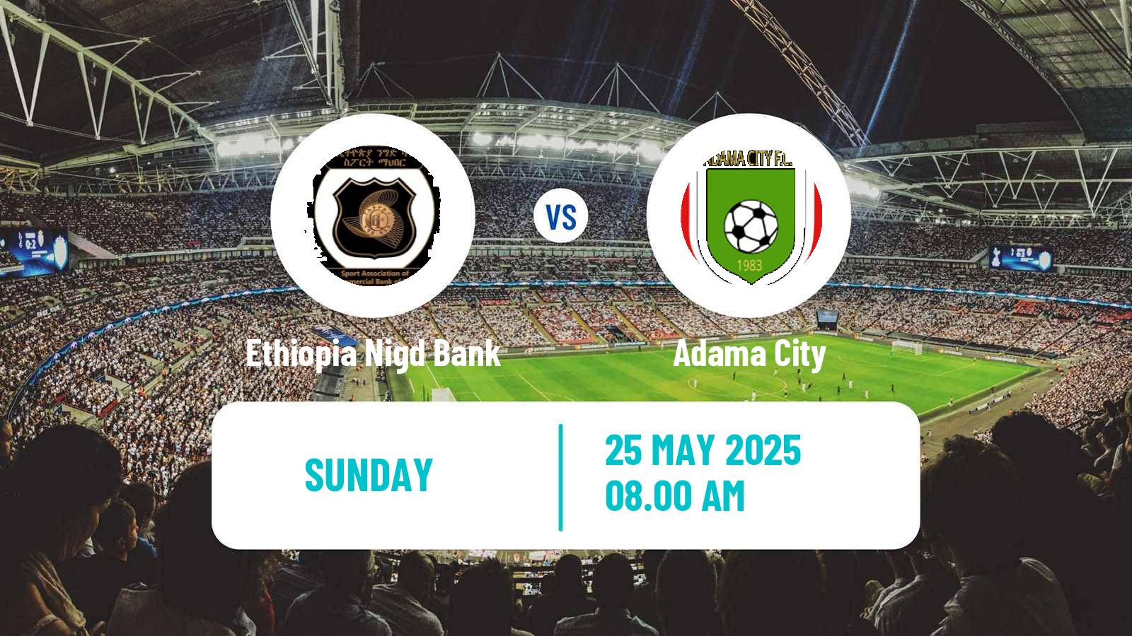 Soccer Ethiopian Premier League Ethiopia Nigd Bank - Adama City