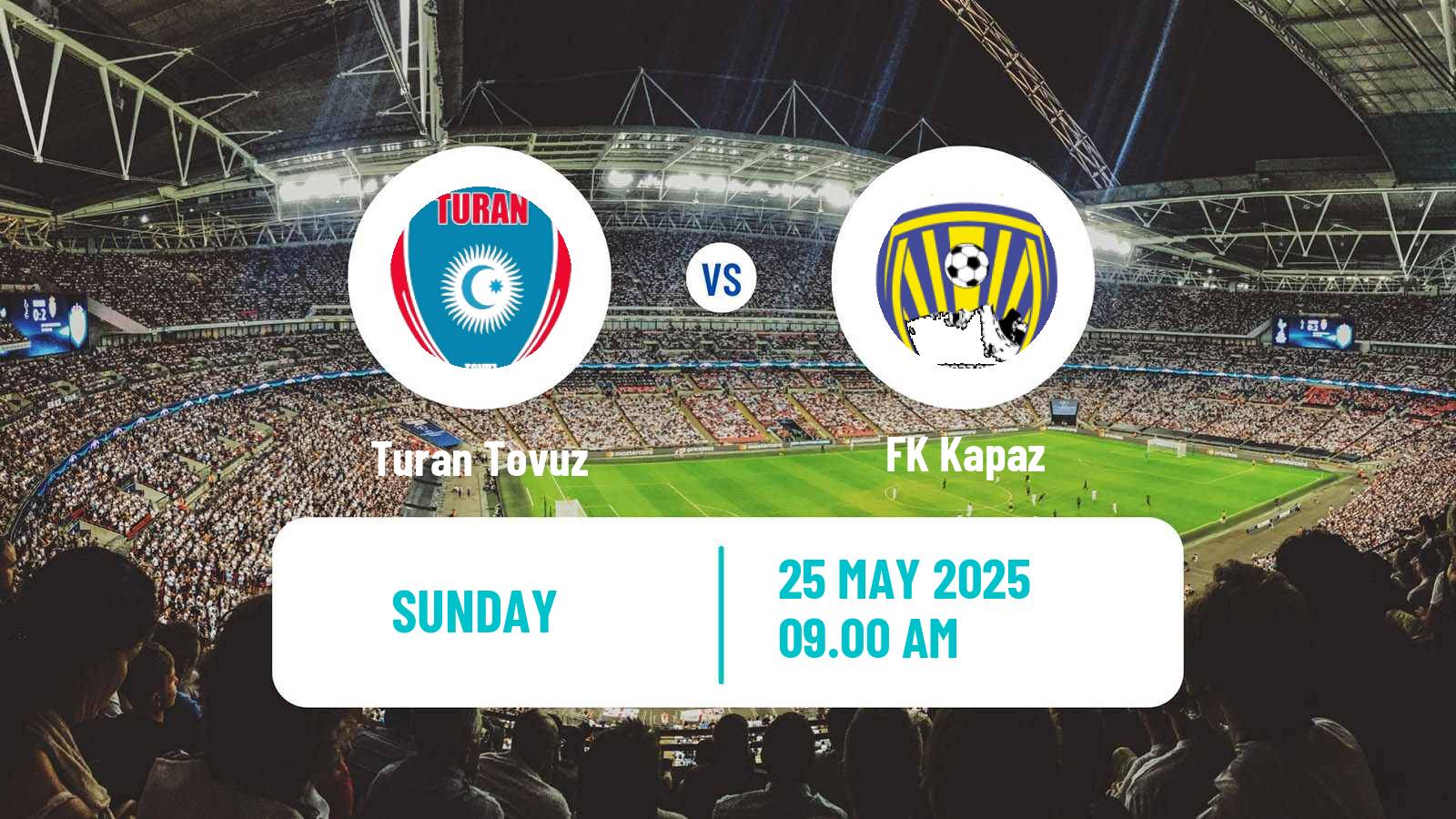 Soccer Azerbaijan Premier League Turan Tovuz - Kapaz