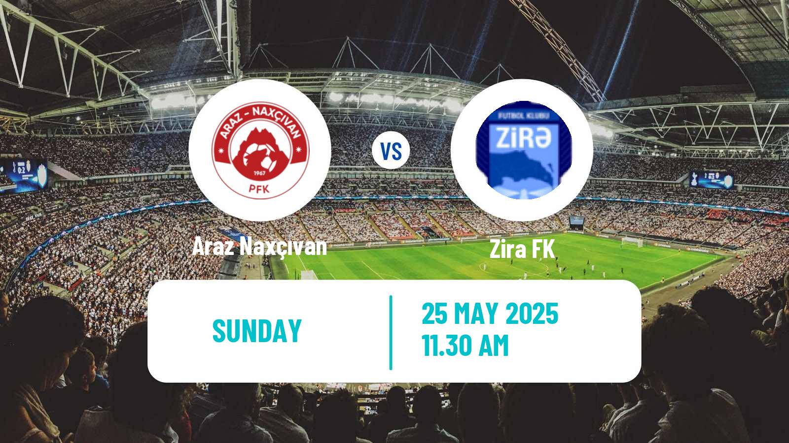 Soccer Azerbaijan Premier League Araz Naxçıvan - Zira