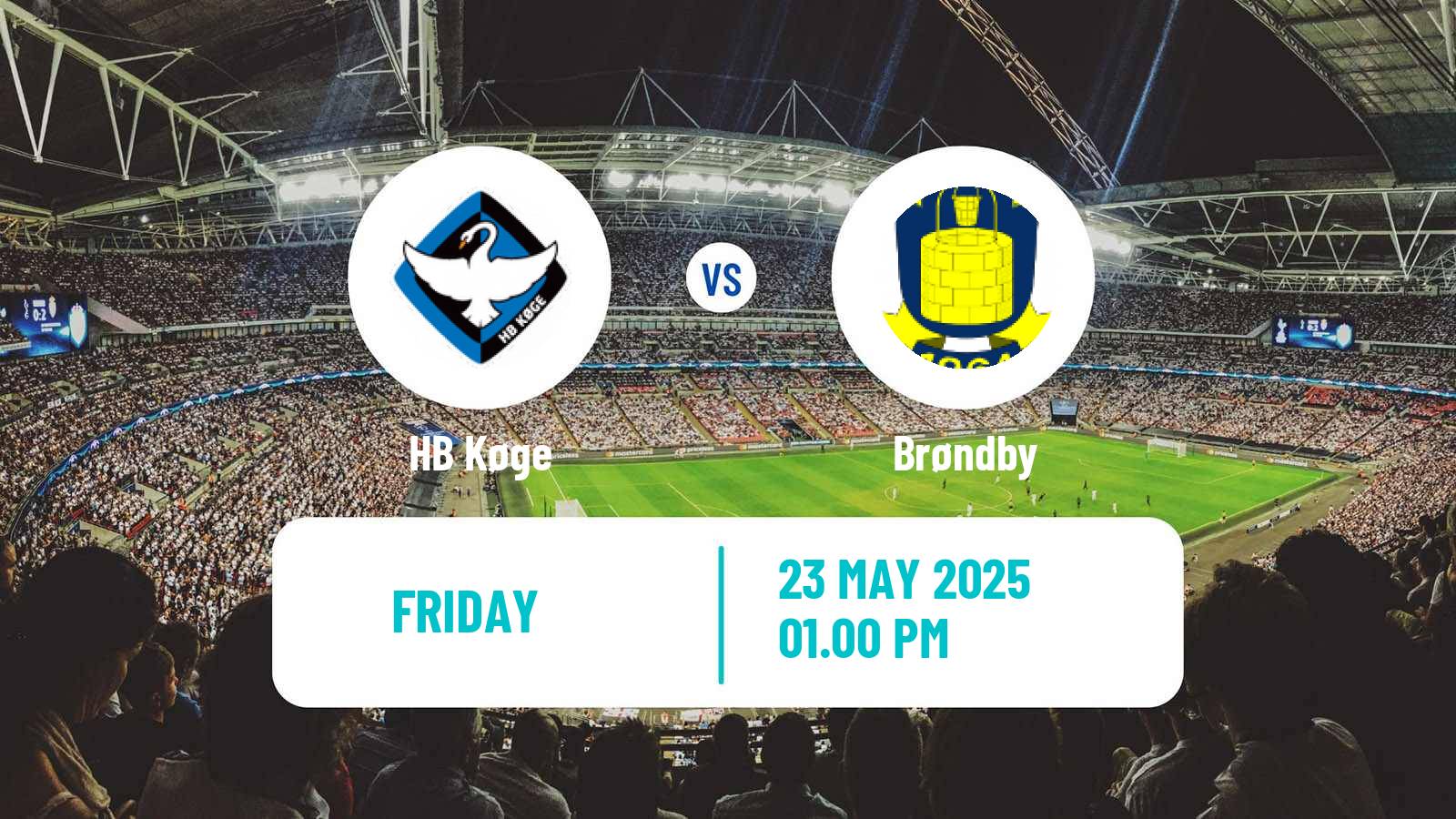 Soccer Danish Elitedivisionen Women HB Køge - Brøndby