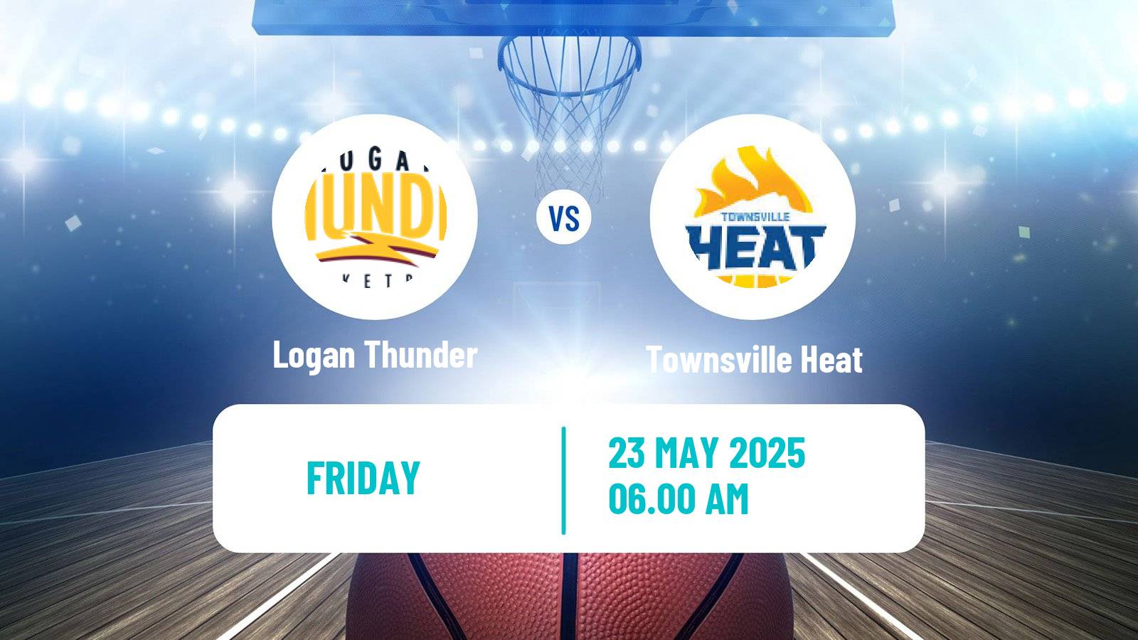 Basketball Australian NBL1 North Logan Thunder - Townsville Heat