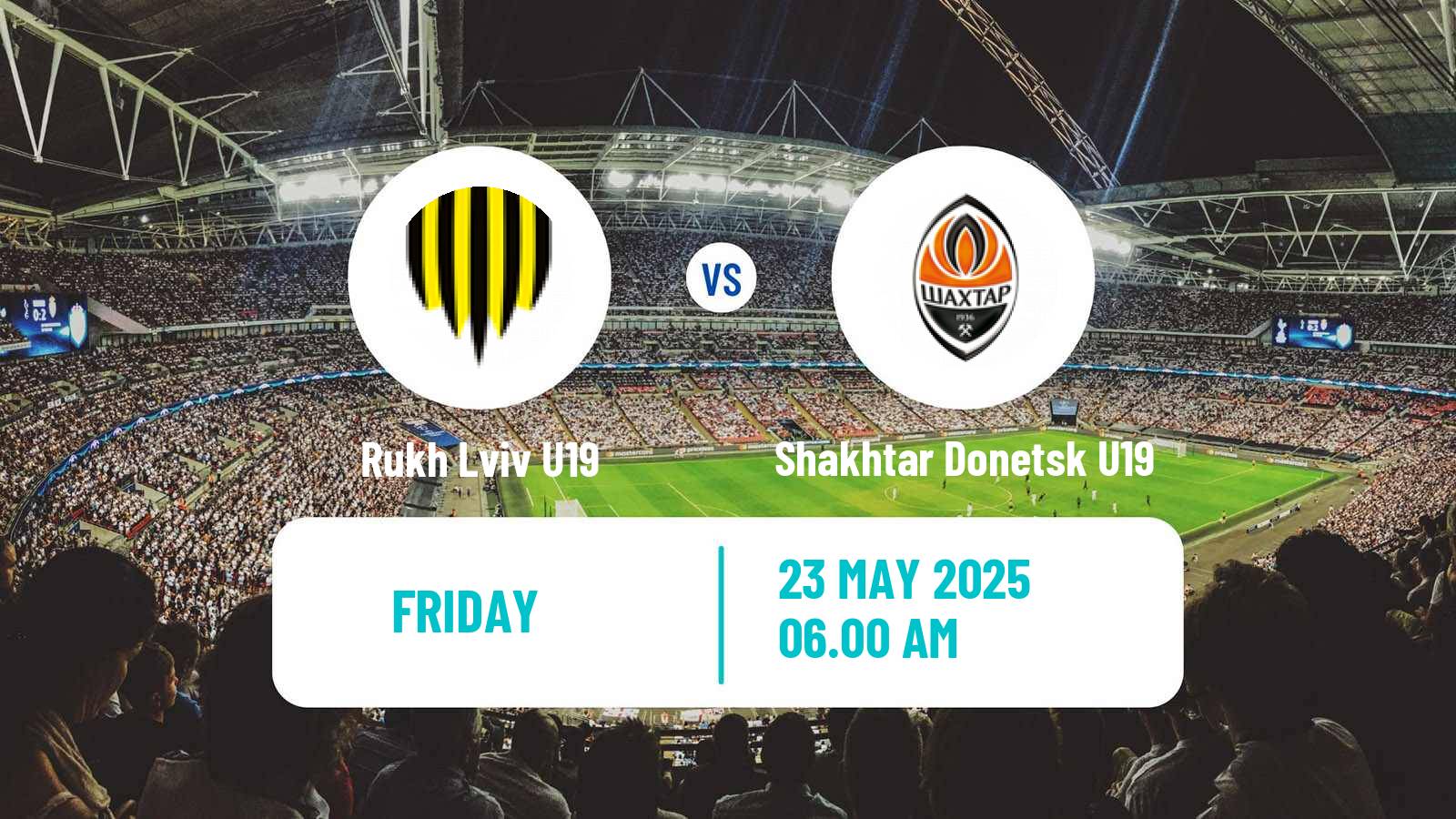 Soccer Ukrainian U19 League Rukh Lviv U19 - Shakhtar Donetsk U19