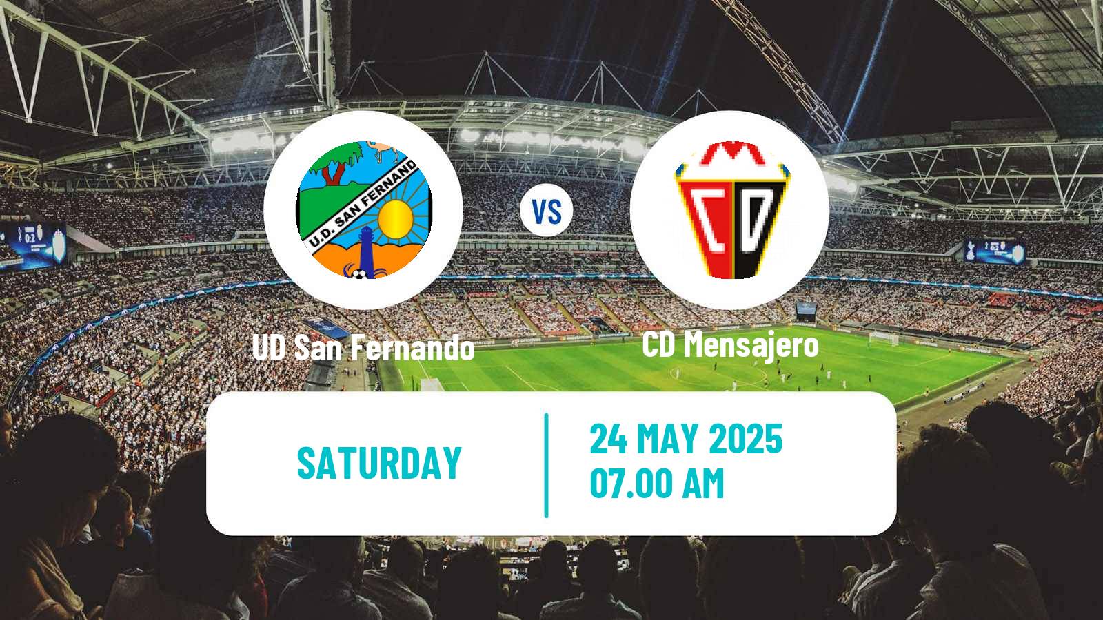 Soccer Spanish Tercera RFEF - Group 12 UD San Fernando - Mensajero