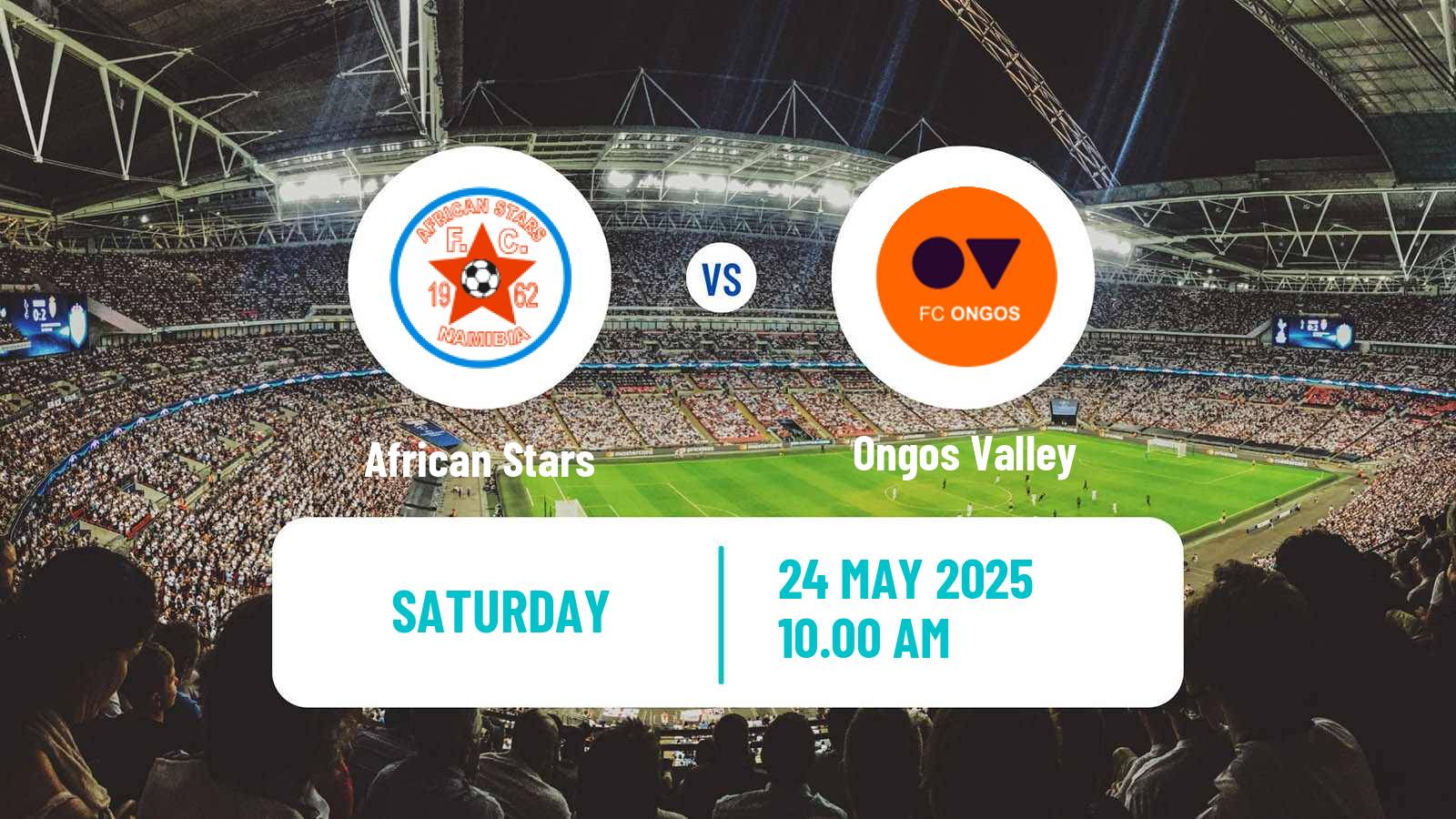Soccer Namibia Premiership African Stars - Ongos Valley