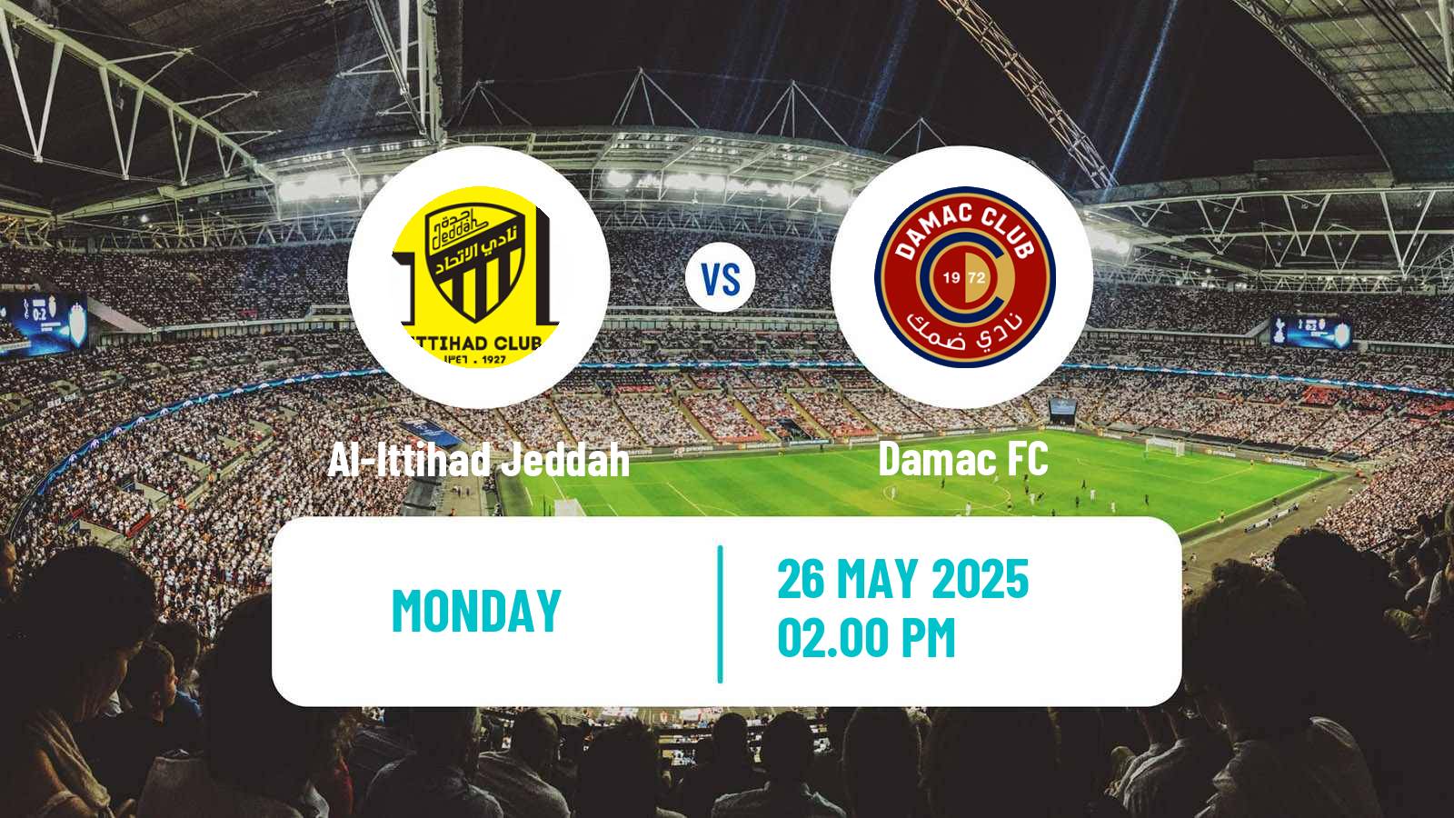 Soccer Saudi Professional League Al-Ittihad Jeddah - Damac