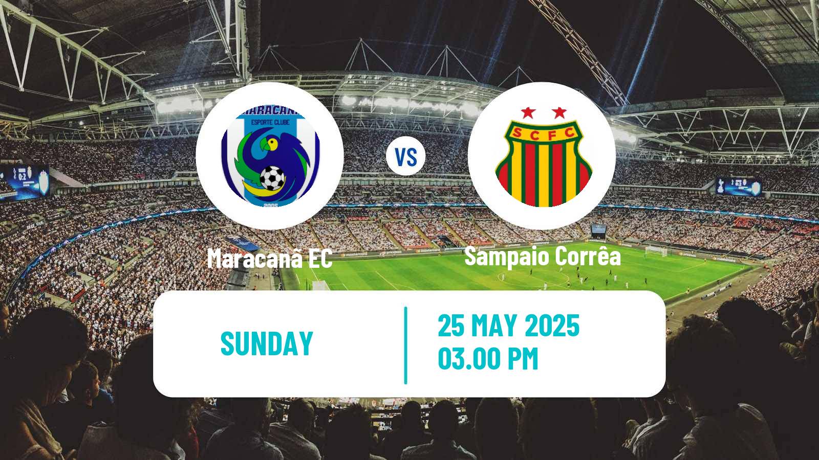 Soccer Brazilian Serie D Maracanã - Sampaio Corrêa