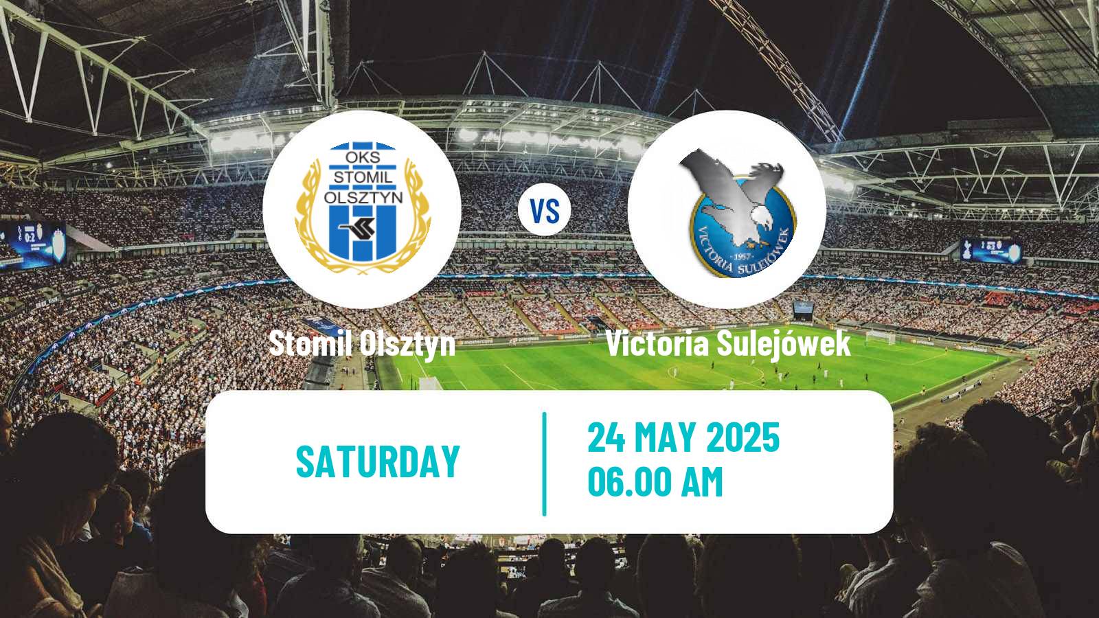 Soccer Polish Division 3 - Group I Stomil Olsztyn - Victoria Sulejówek