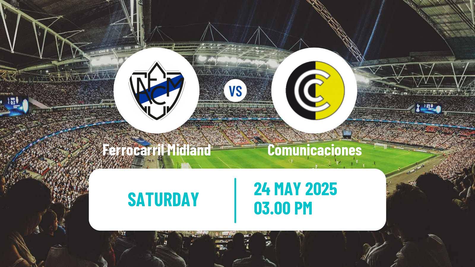 Soccer Argentinian Primera B Ferrocarril Midland - Comunicaciones