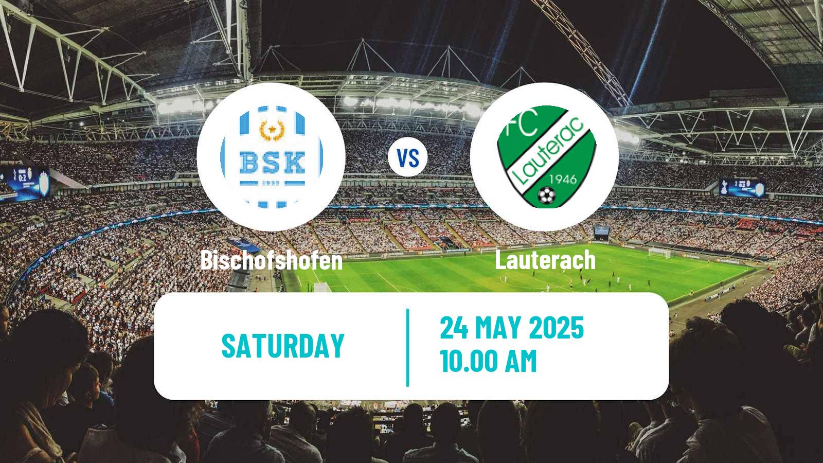 Soccer Austrian Regionalliga West Bischofshofen - Lauterach