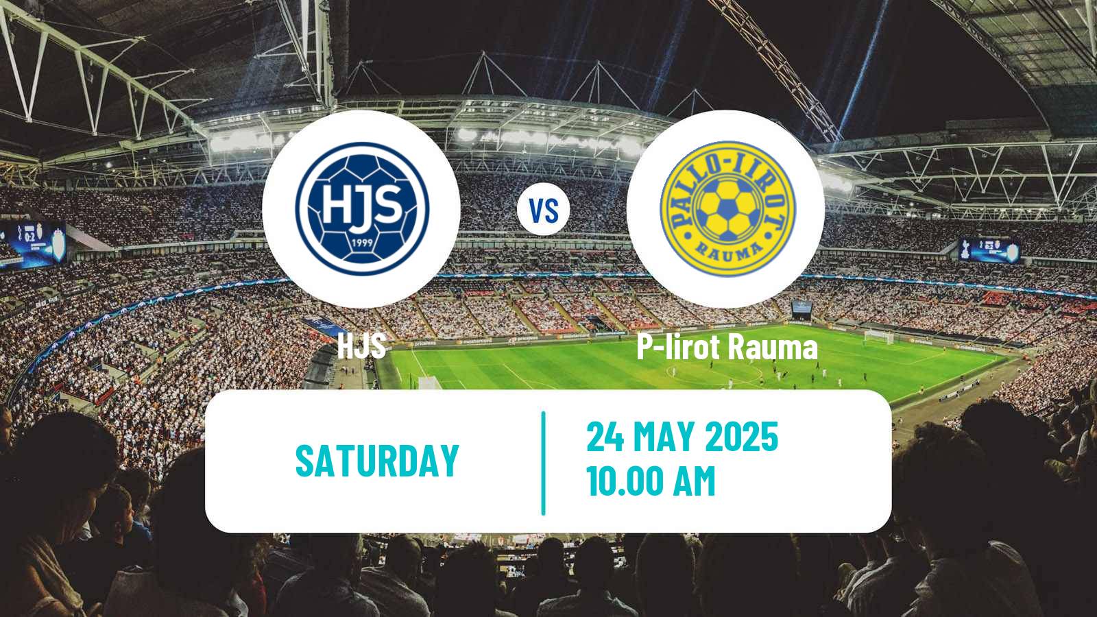 Soccer Finnish Kakkonen Group B HJS - P-Iirot Rauma