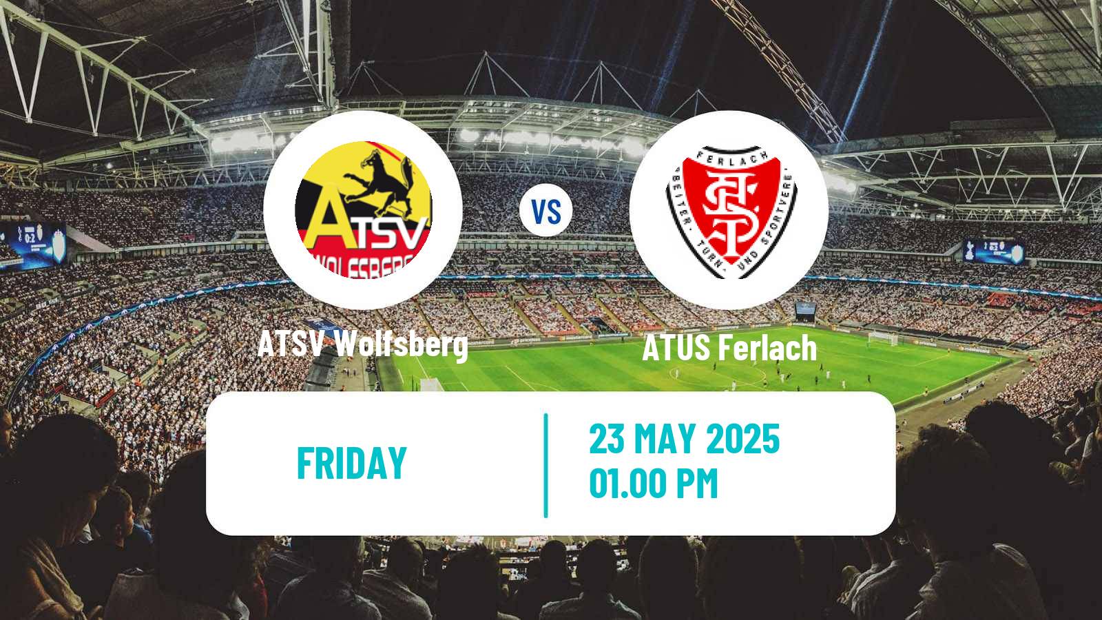 Soccer Austrian Landesliga Karnten ATSV Wolfsberg - ATUS Ferlach