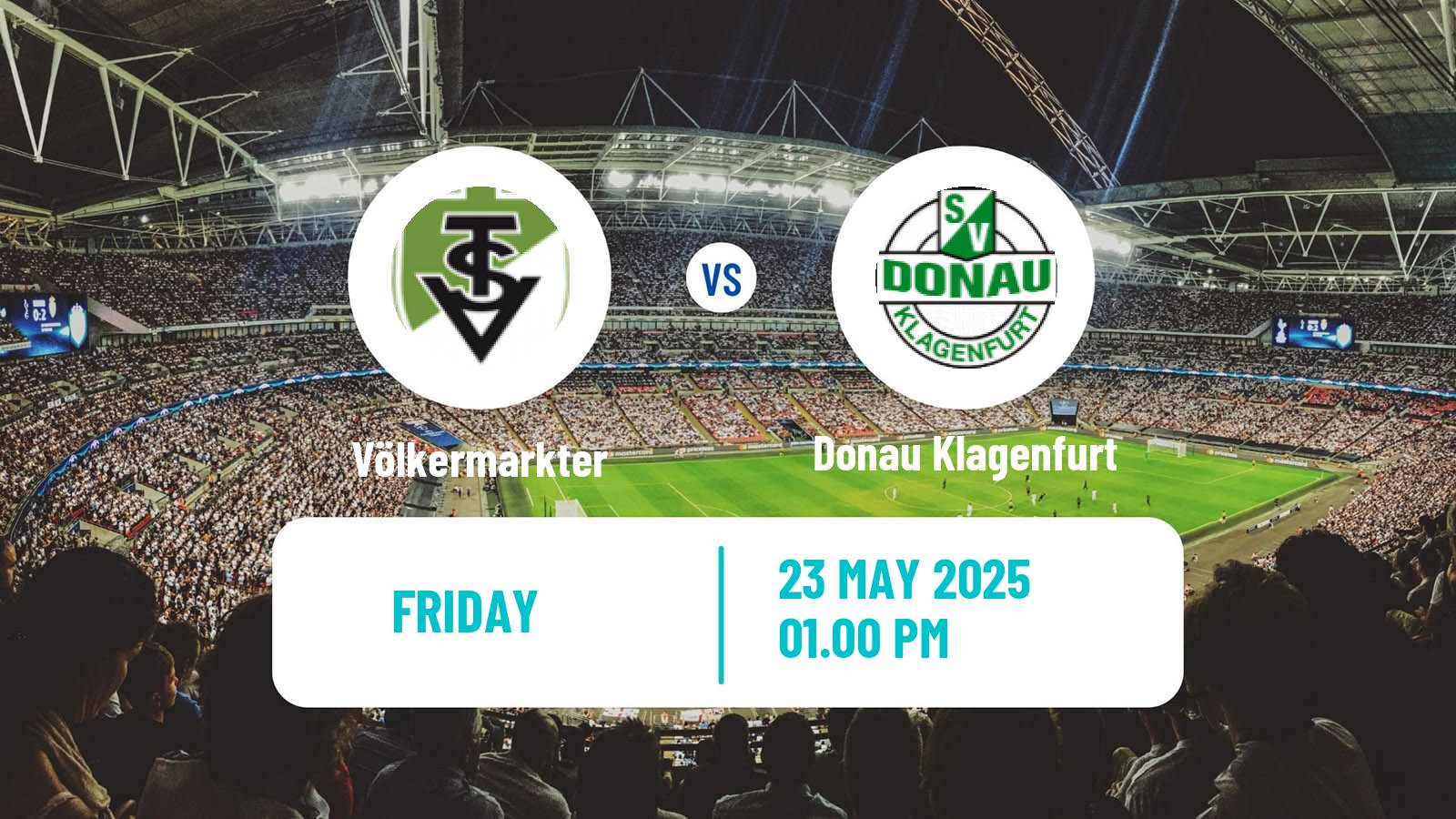 Soccer Austrian Landesliga Karnten Völkermarkter - Donau Klagenfurt