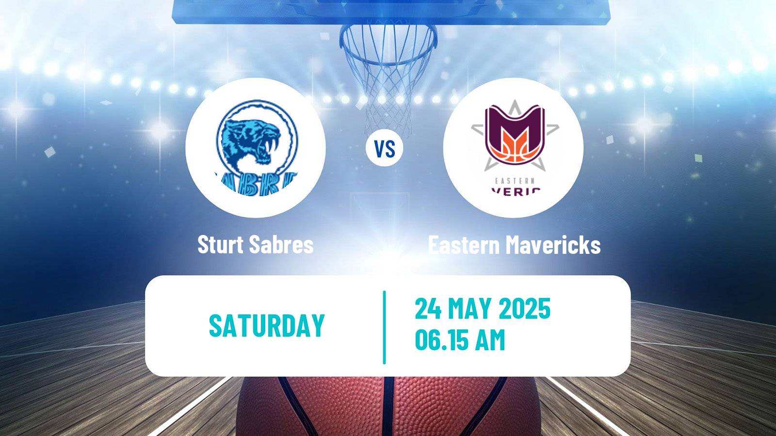 Basketball Australian NBL1 Central Women Sturt Sabres - Eastern Mavericks