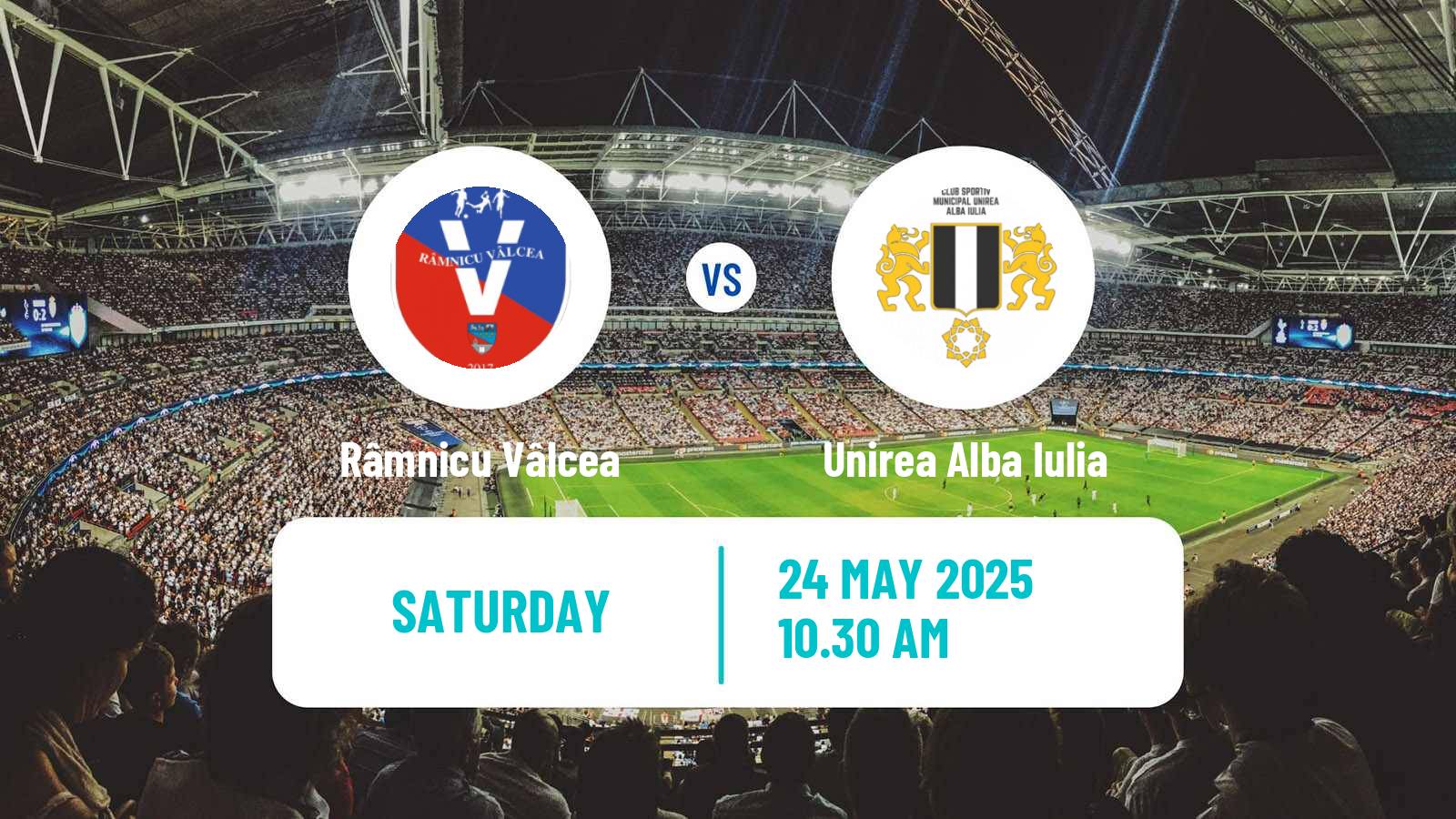 Soccer Romanian Liga 3 - Seria 1 Râmnicu Vâlcea - Unirea Alba Iulia