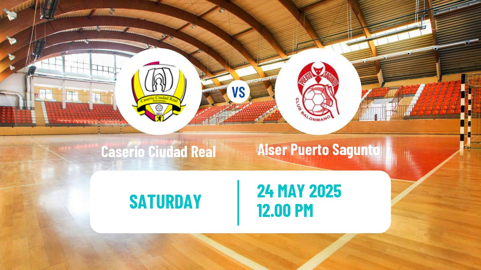 Handball Spanish Division de Honor Plata Handball Caserio Ciudad Real - Alser Puerto Sagunto