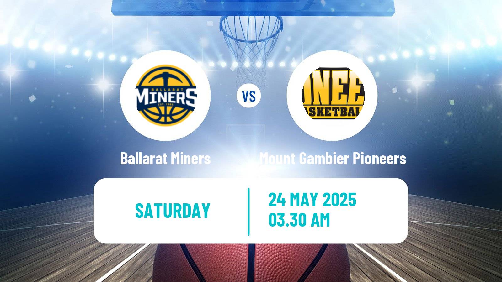 Basketball Australian NBL1 South Women Ballarat Miners - Mount Gambier Pioneers