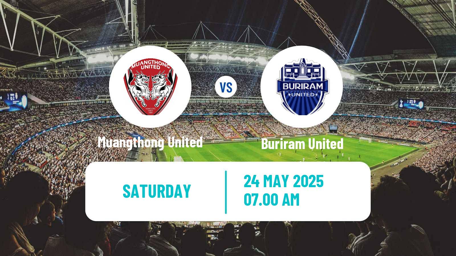 Soccer Thai FA Cup Muangthong United - Buriram United