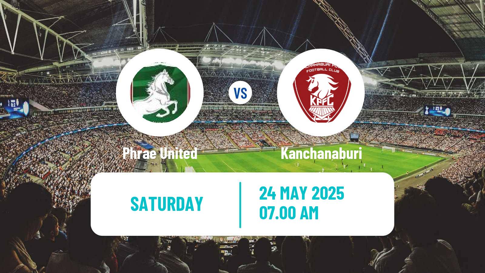 Soccer Thai League 2 Phrae United - Kanchanaburi