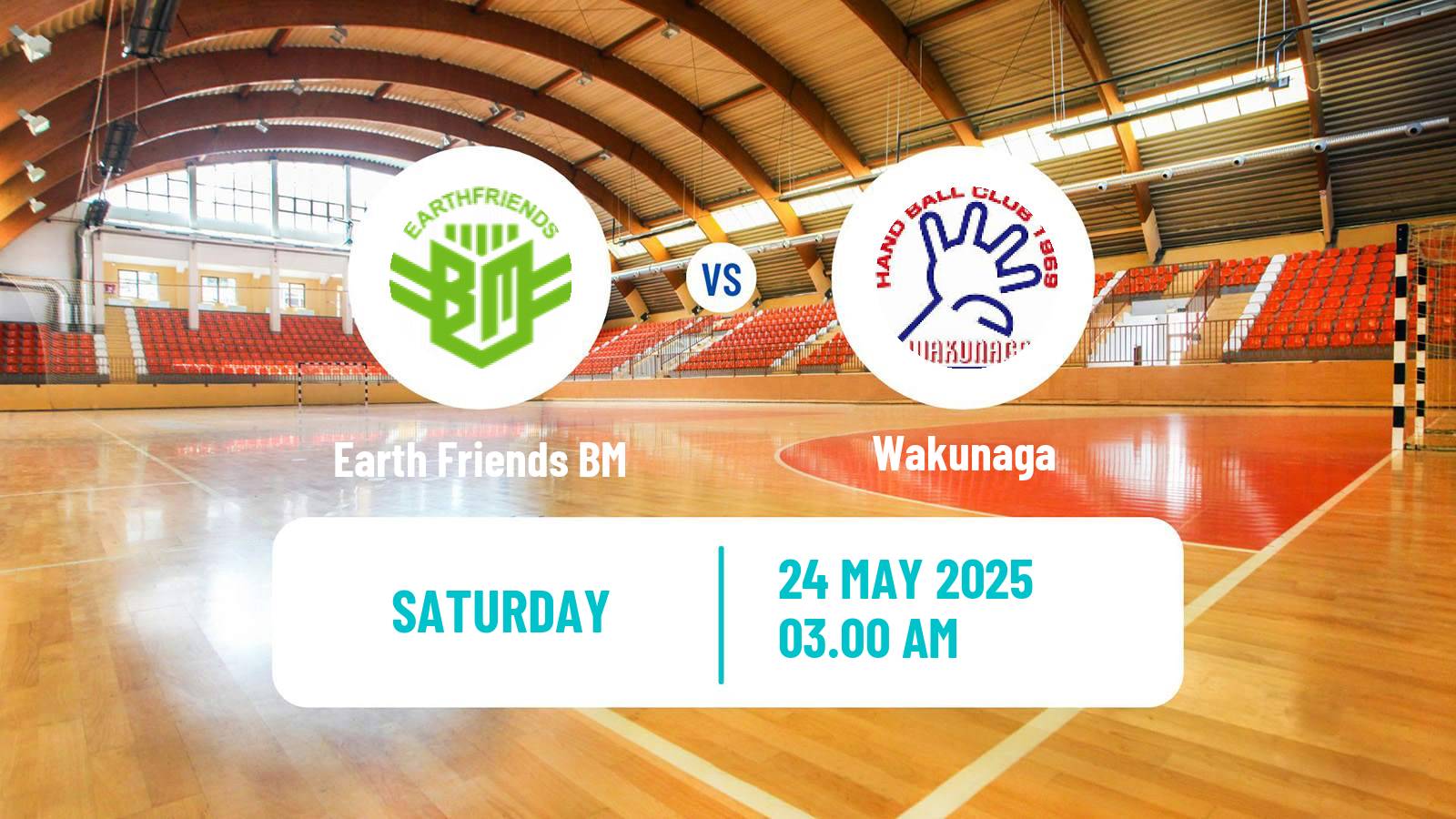 Handball Japan JHL Handball Earth Friends BM - Wakunaga