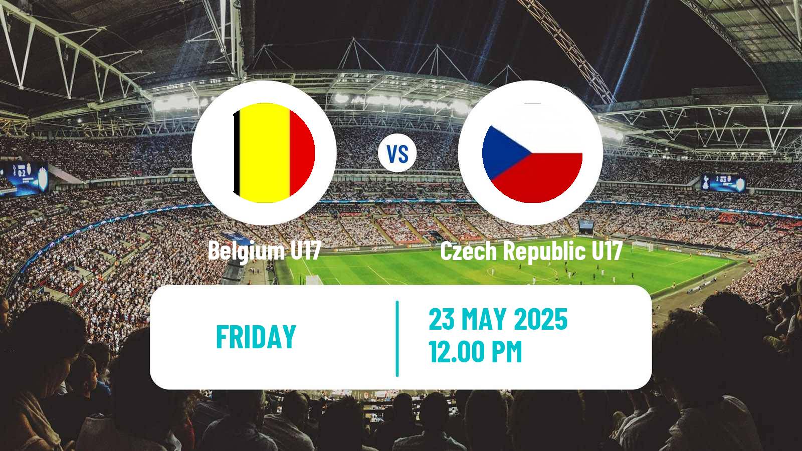 Soccer UEFA Euro U17 Belgium U17 - Czech Republic U17