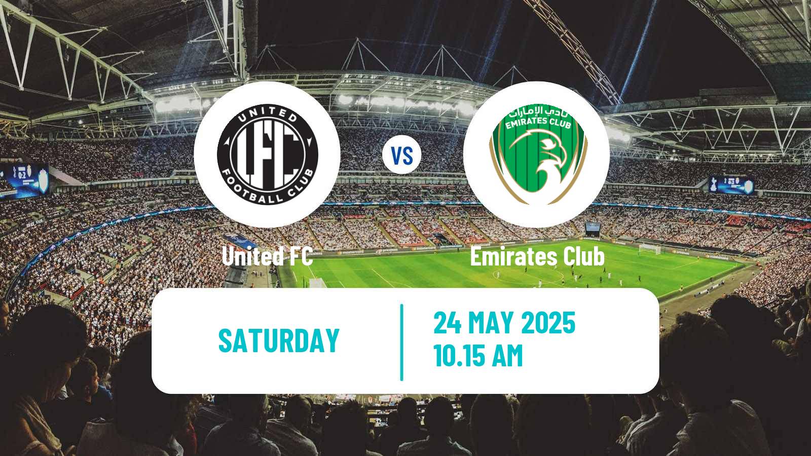 Soccer UAE Division 1 United FC - Emirates Club