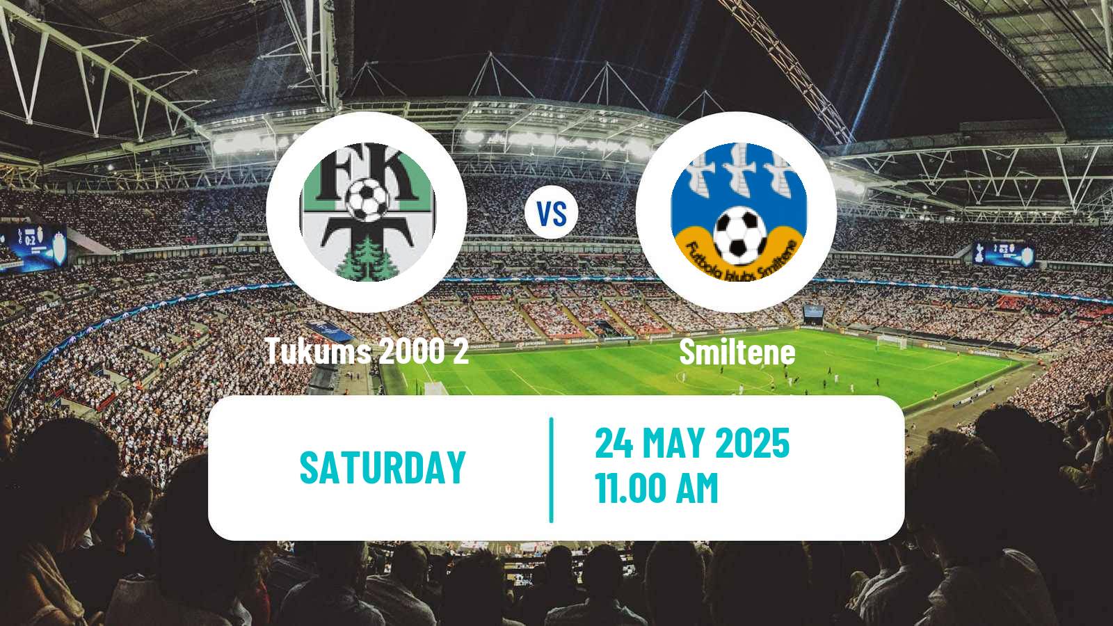 Soccer Latvian 1 Liga Tukums 2000 2 - Smiltene