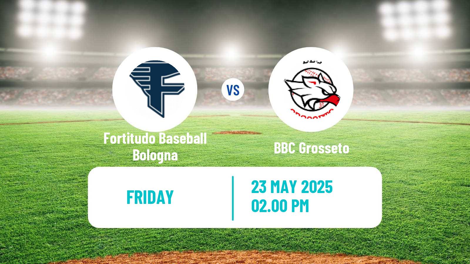 Baseball Italian Serie A1 Baseball Fortitudo Baseball Bologna - Grosseto