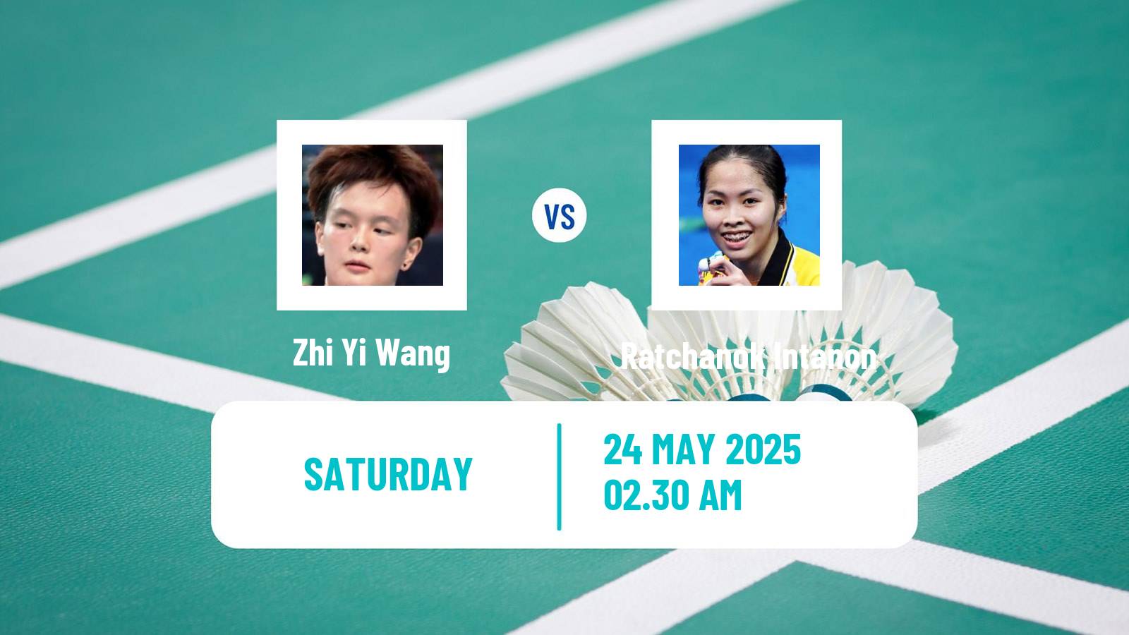 Badminton BWF World Tour Malaysia Masters Women Zhi Yi Wang - Ratchanok Intanon