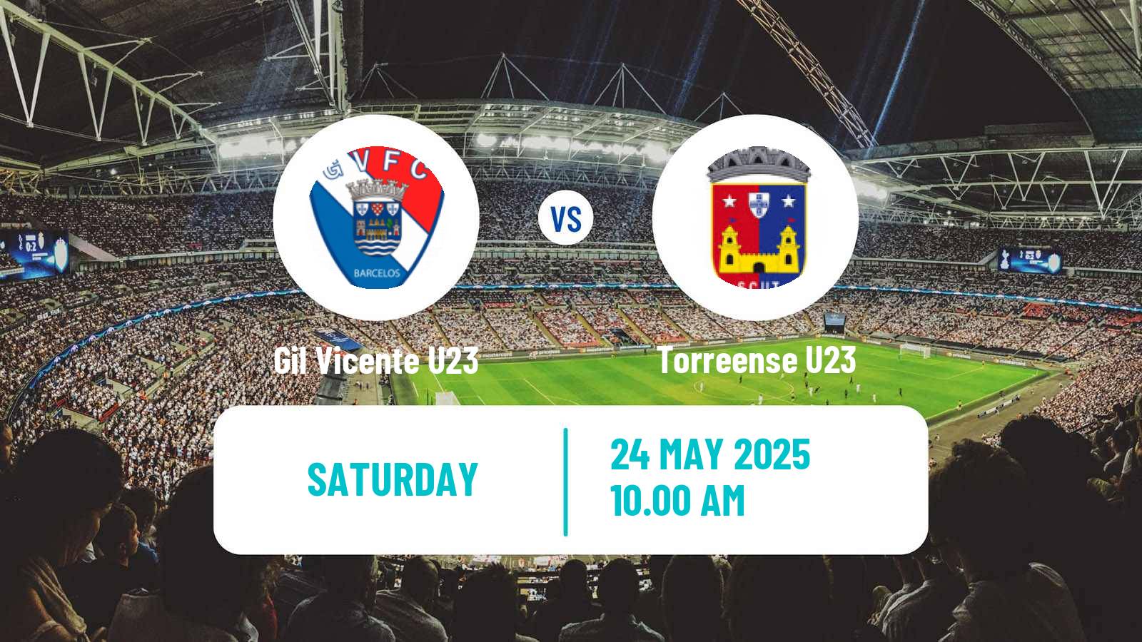 Soccer Portuguese Taca Revelacao U23 Gil Vicente U23 - Torreense U23