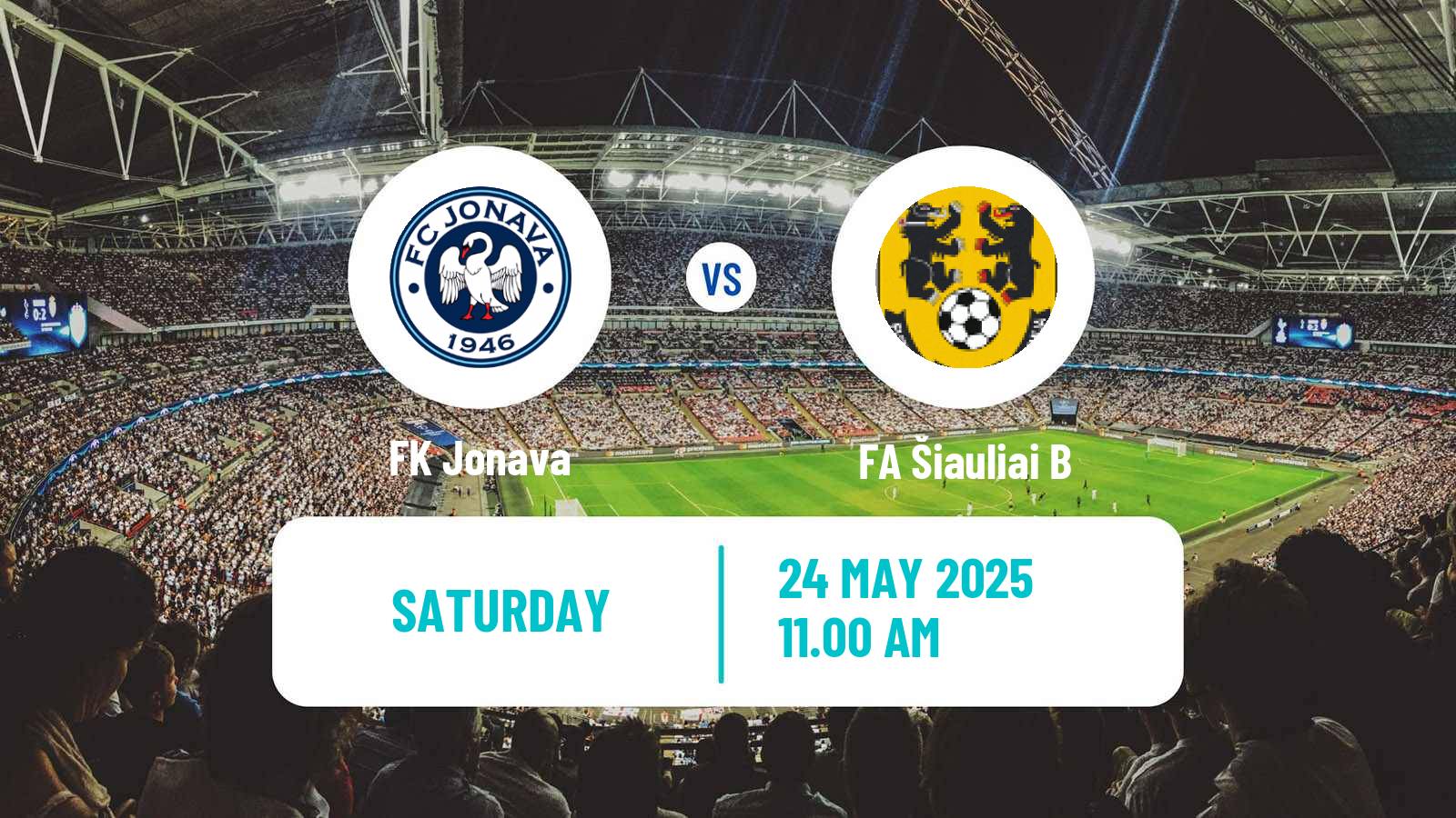 Soccer Lithuanian Division 2 Jonava - FA Šiauliai B
