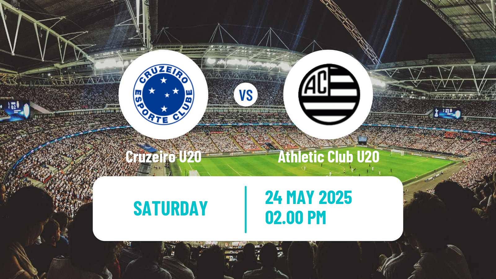 Soccer Brazilian Mineiro U20 Cruzeiro U20 - Athletic Club U20