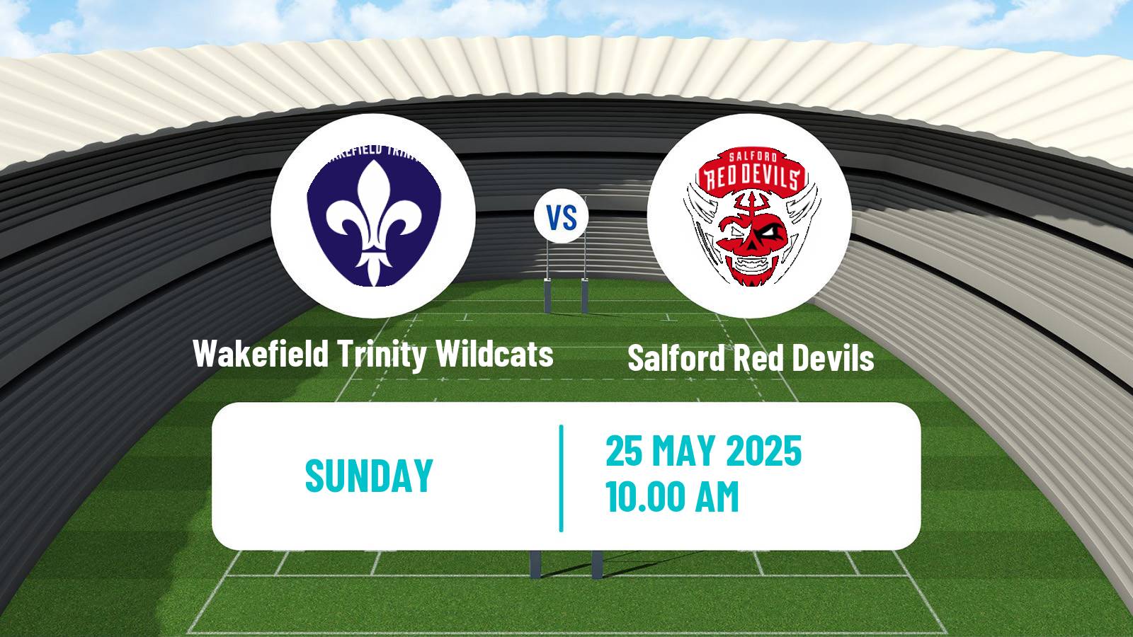 Rugby league Super League Rugby Wakefield Trinity Wildcats - Salford Red Devils