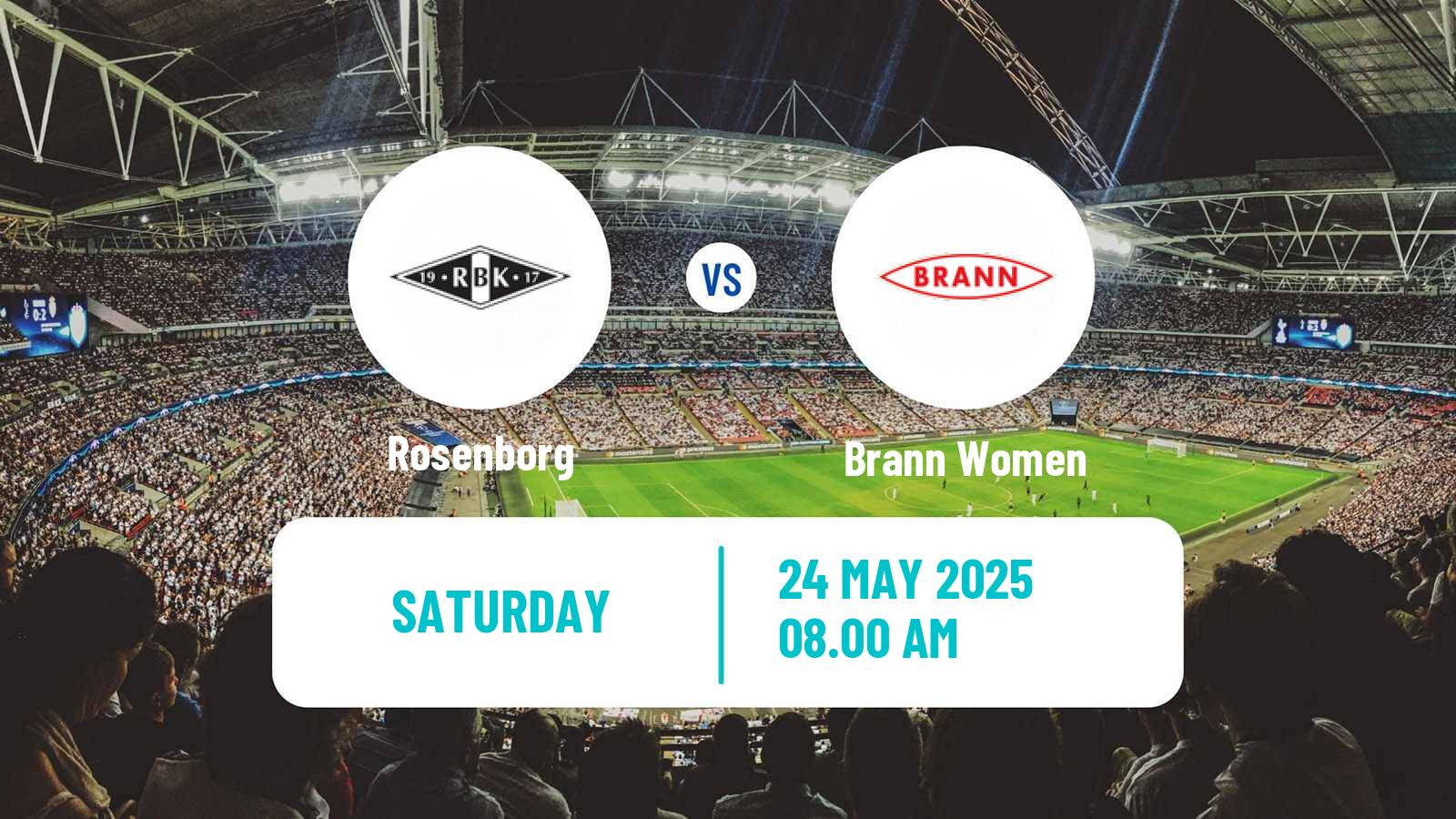 Soccer Norwegian Toppserien Women Rosenborg - Brann