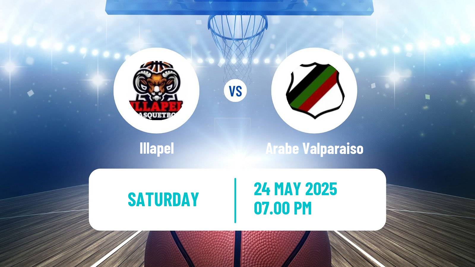 Basketball Chilean LNB 2 Illapel - Arabe Valparaiso