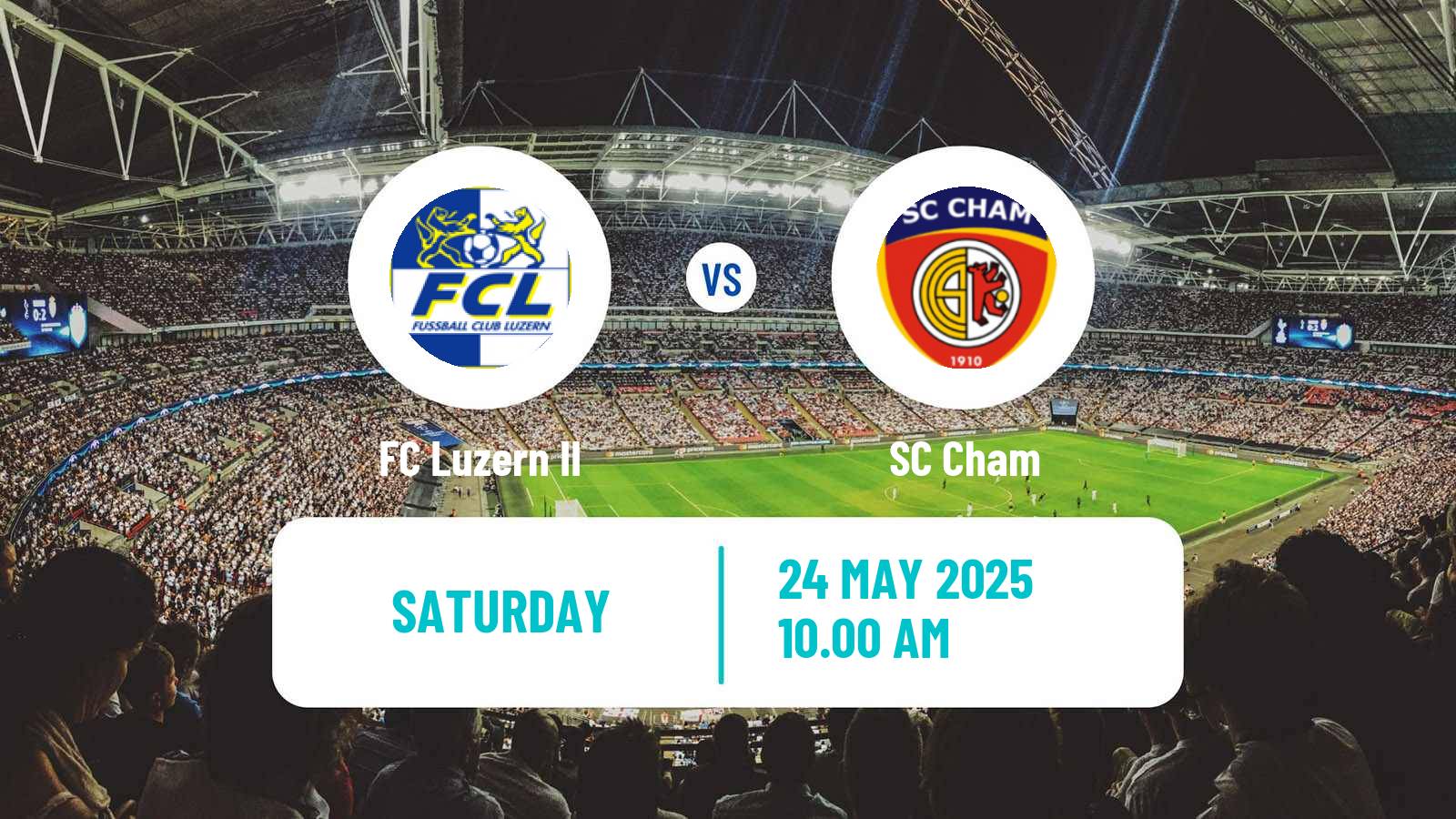 Soccer Swiss Promotion League Luzern II - Cham