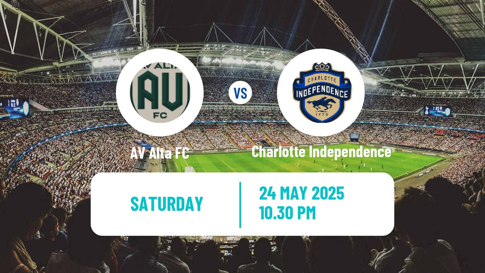 Soccer USL League One AV Alta - Charlotte Independence