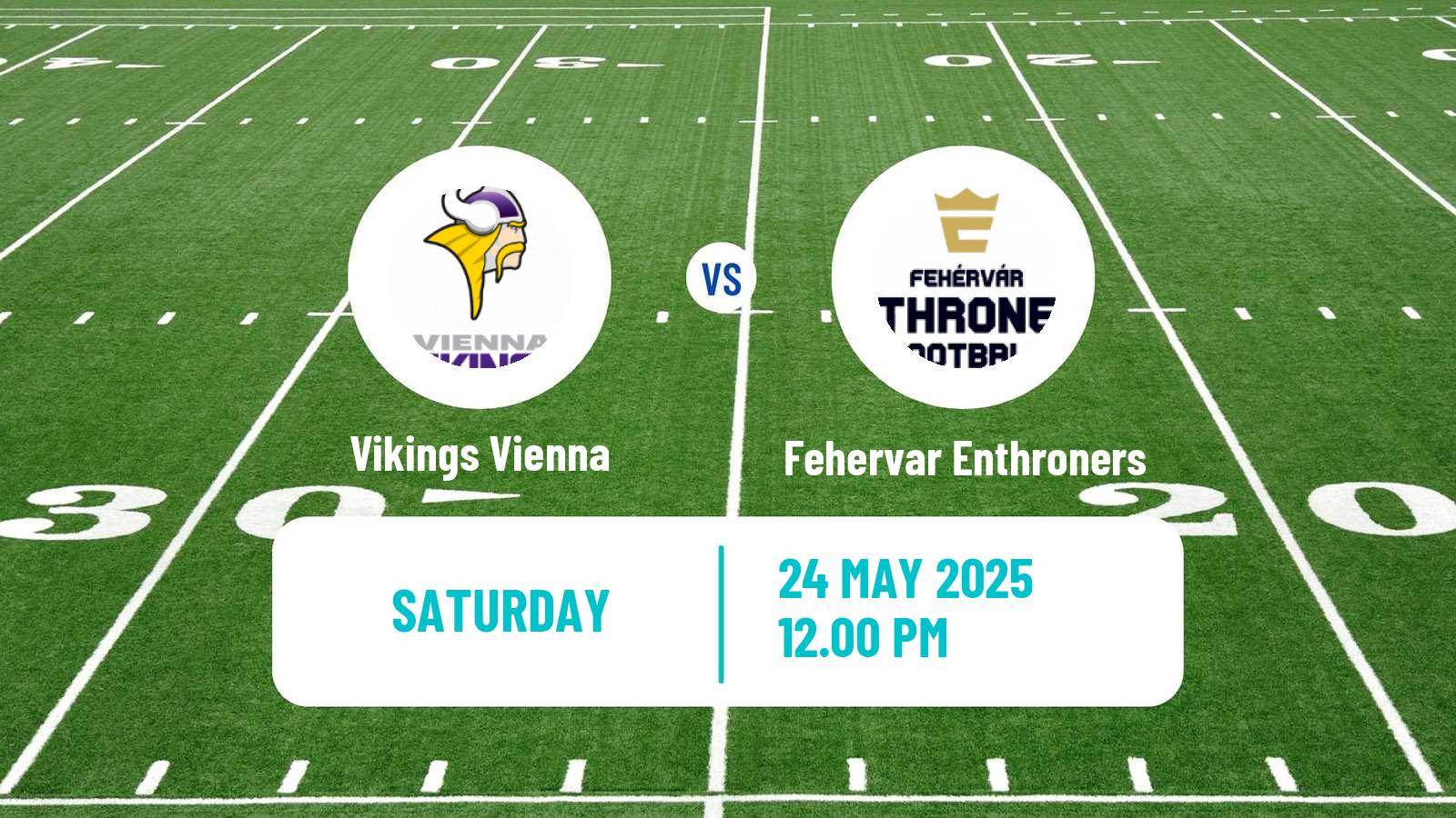 American football European League of American Football Vikings Vienna - Fehervar Enthroners