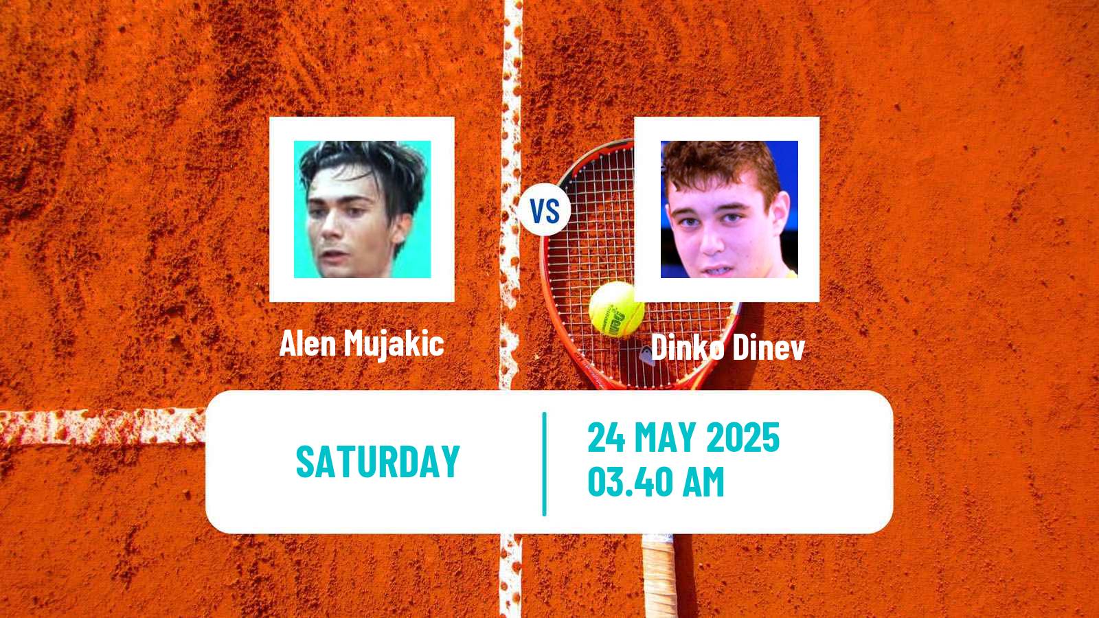 Tennis ITF M15 Kursumlijska Banja 4 Men Alen Mujakic - Dinko Dinev