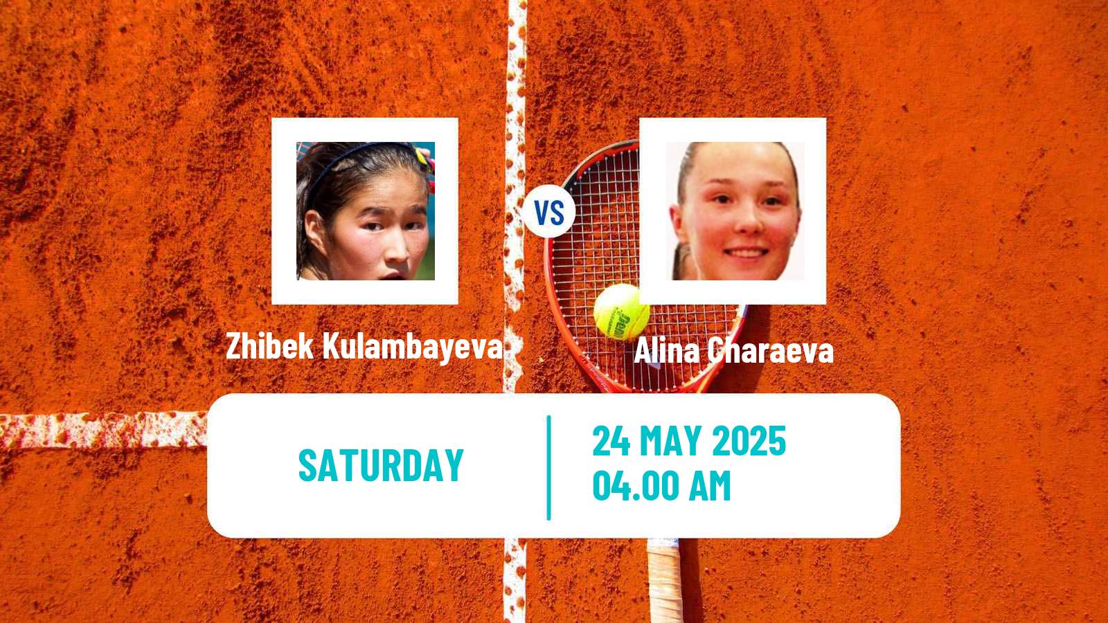 Tennis ITF W75 Kursumlijska Banja Women Zhibek Kulambayeva - Alina Charaeva