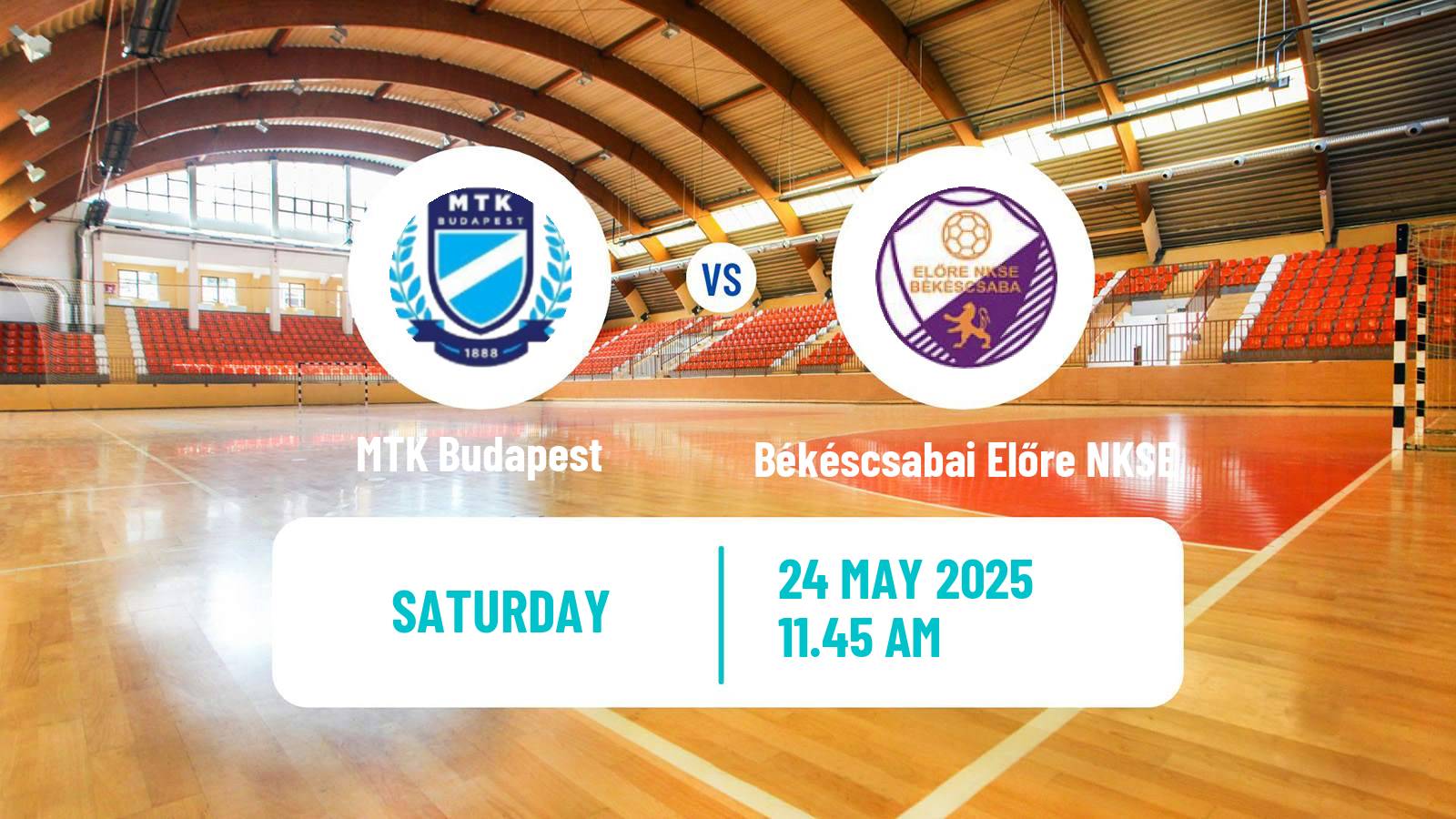 Handball Hungarian Division 1 Handball Women MTK Budapest - Békéscsabai Előre NKSE