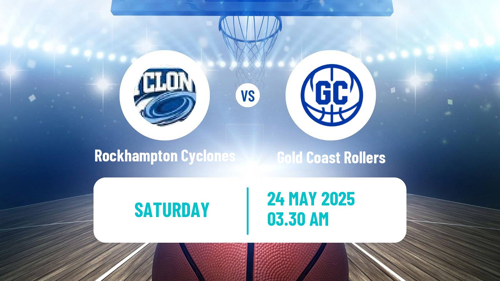 Basketball Australian NBL1 North Women Rockhampton Cyclones - Gold Coast Rollers