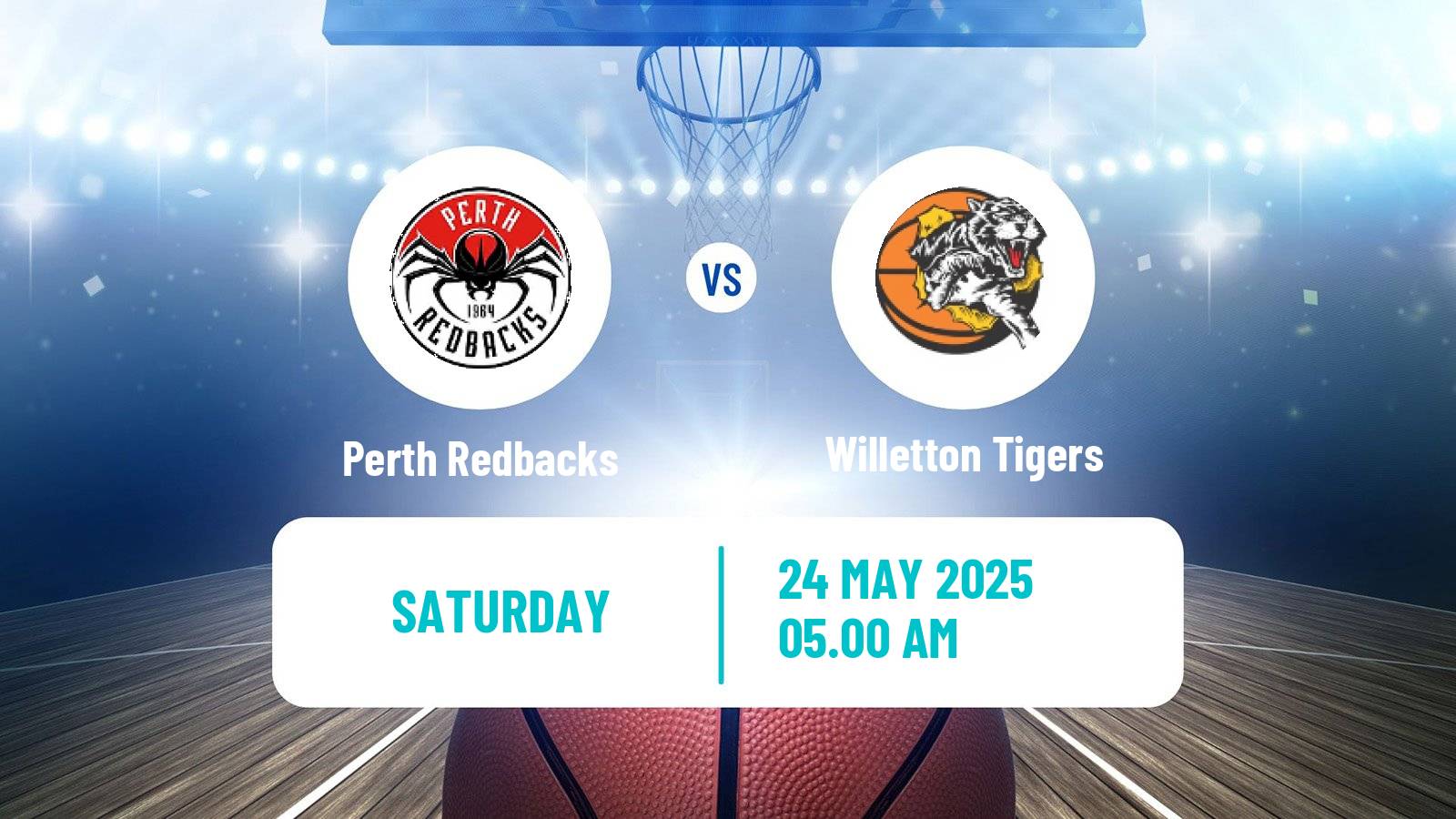 Basketball Australian NBL1 West Women Perth Redbacks - Willetton Tigers