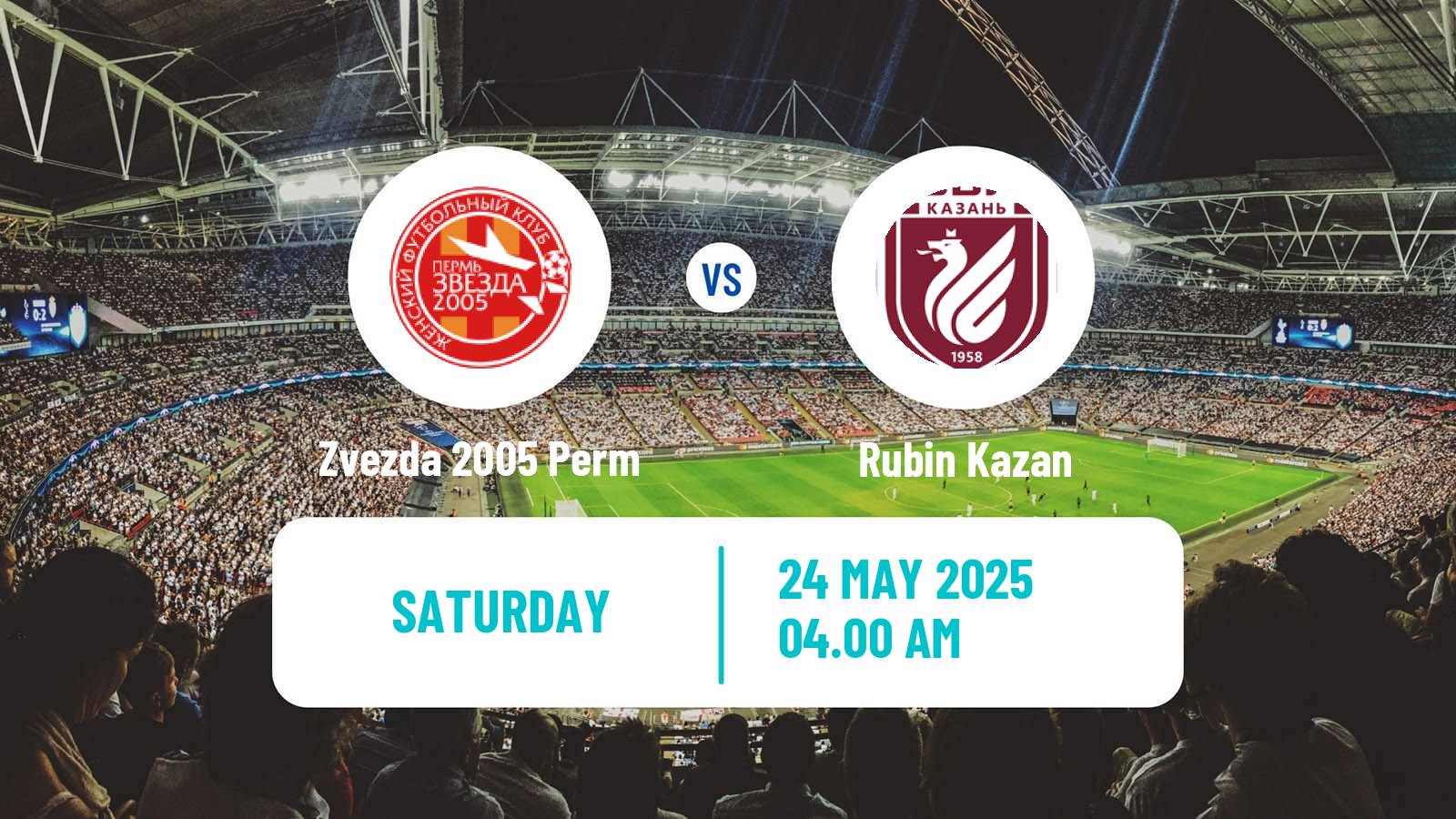 Soccer Russian Supreme Division Women Zvezda 2005 Perm - Rubin Kazan