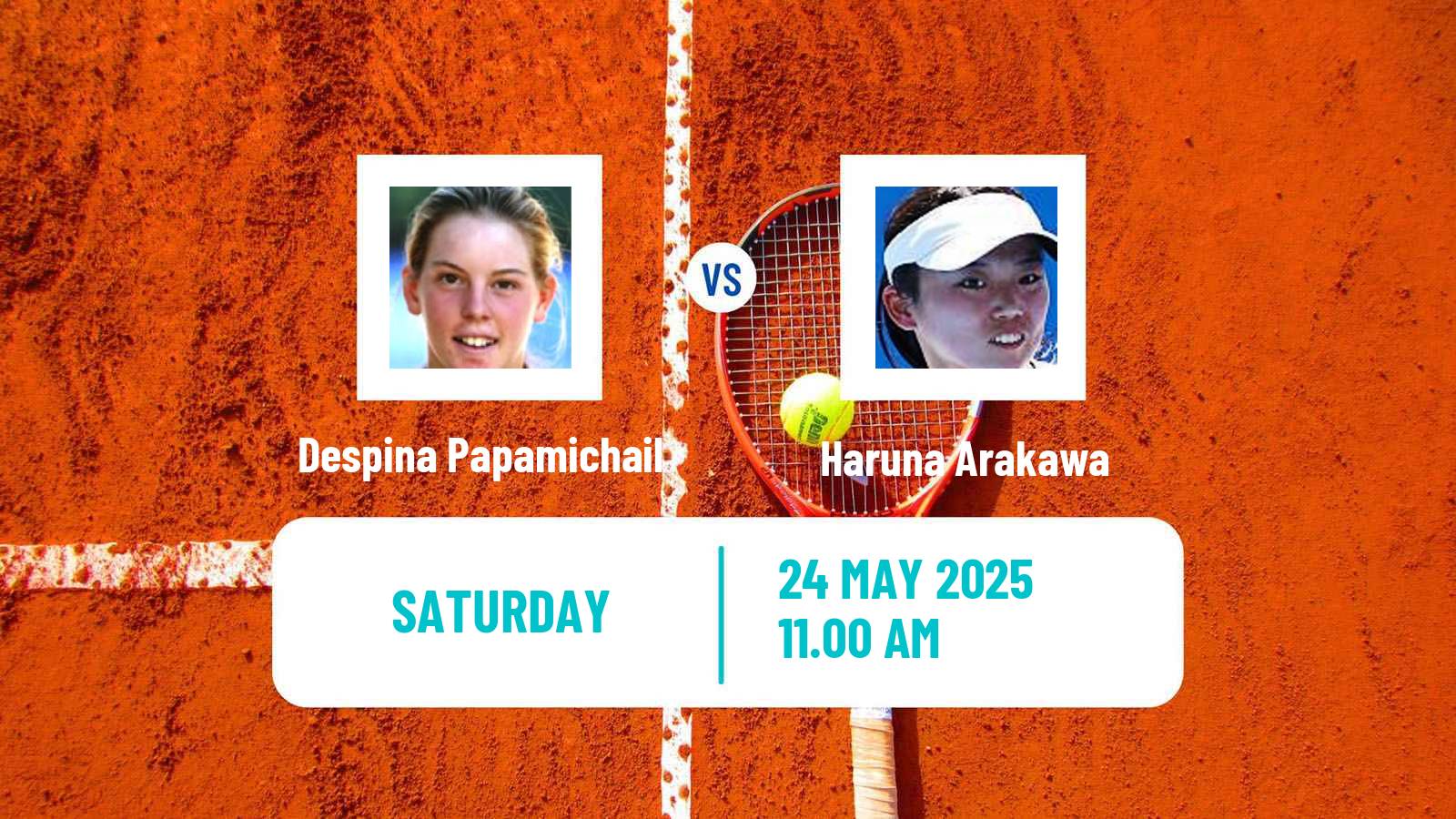 Tennis ITF W35 Santo Domingo Women Despina Papamichail - Haruna Arakawa