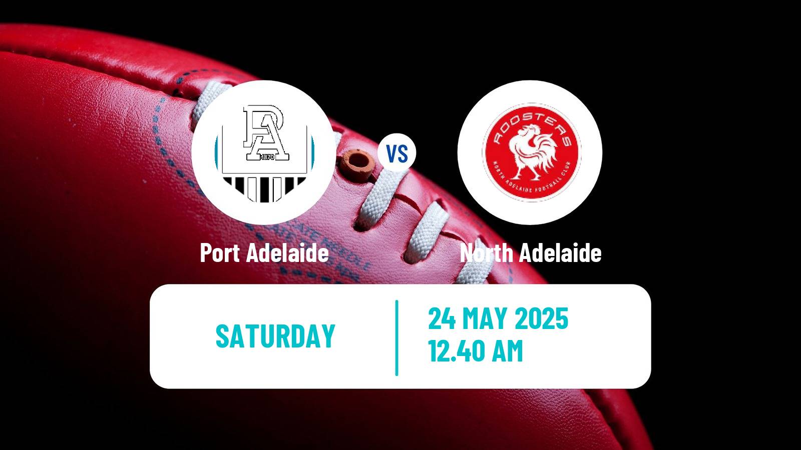 Aussie rules SANFL Port Adelaide - North Adelaide