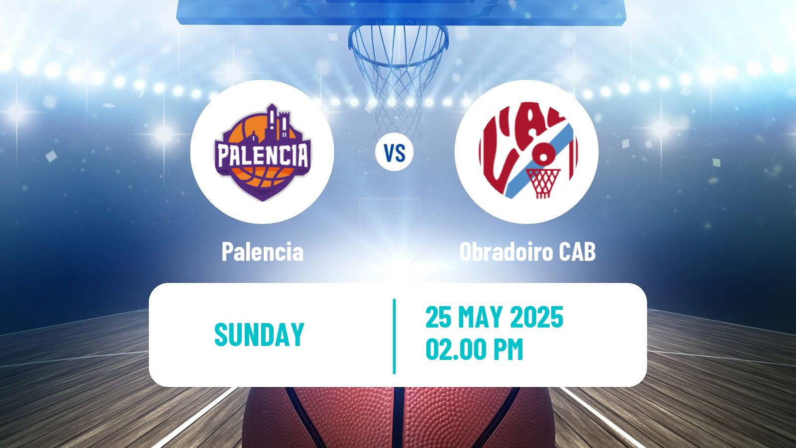 Basketball Spanish LEB Oro Palencia - Obradoiro CAB