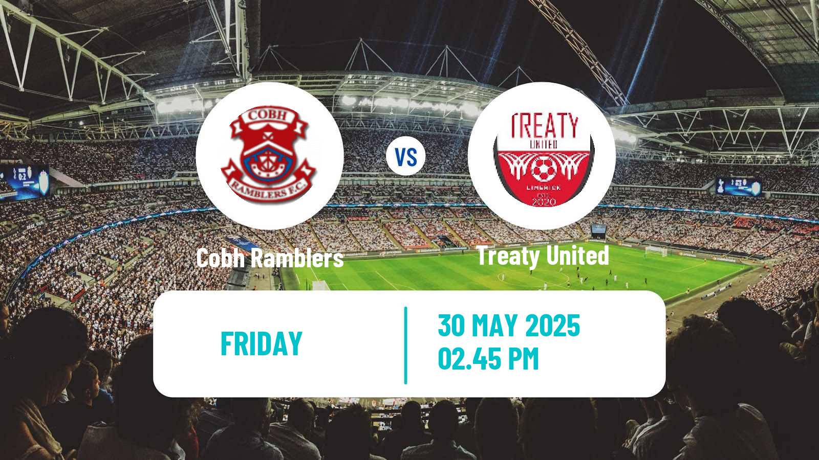 Soccer Irish Division 1 Cobh Ramblers - Treaty United